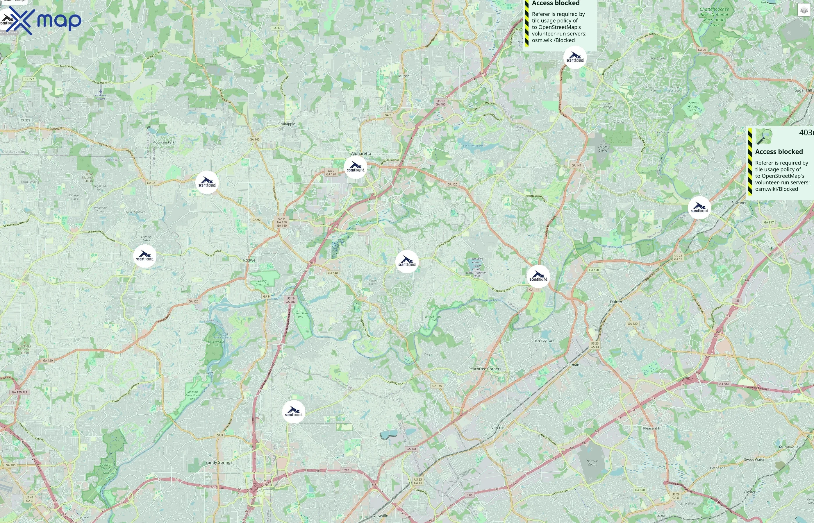 Scenthound traffic data