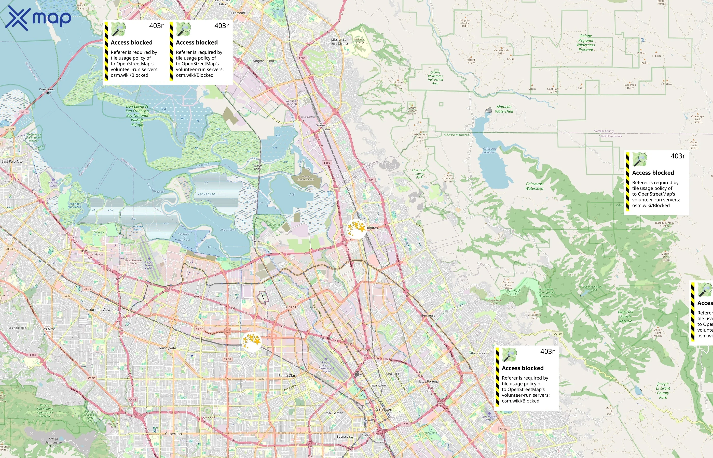 Pump It Up area coverage