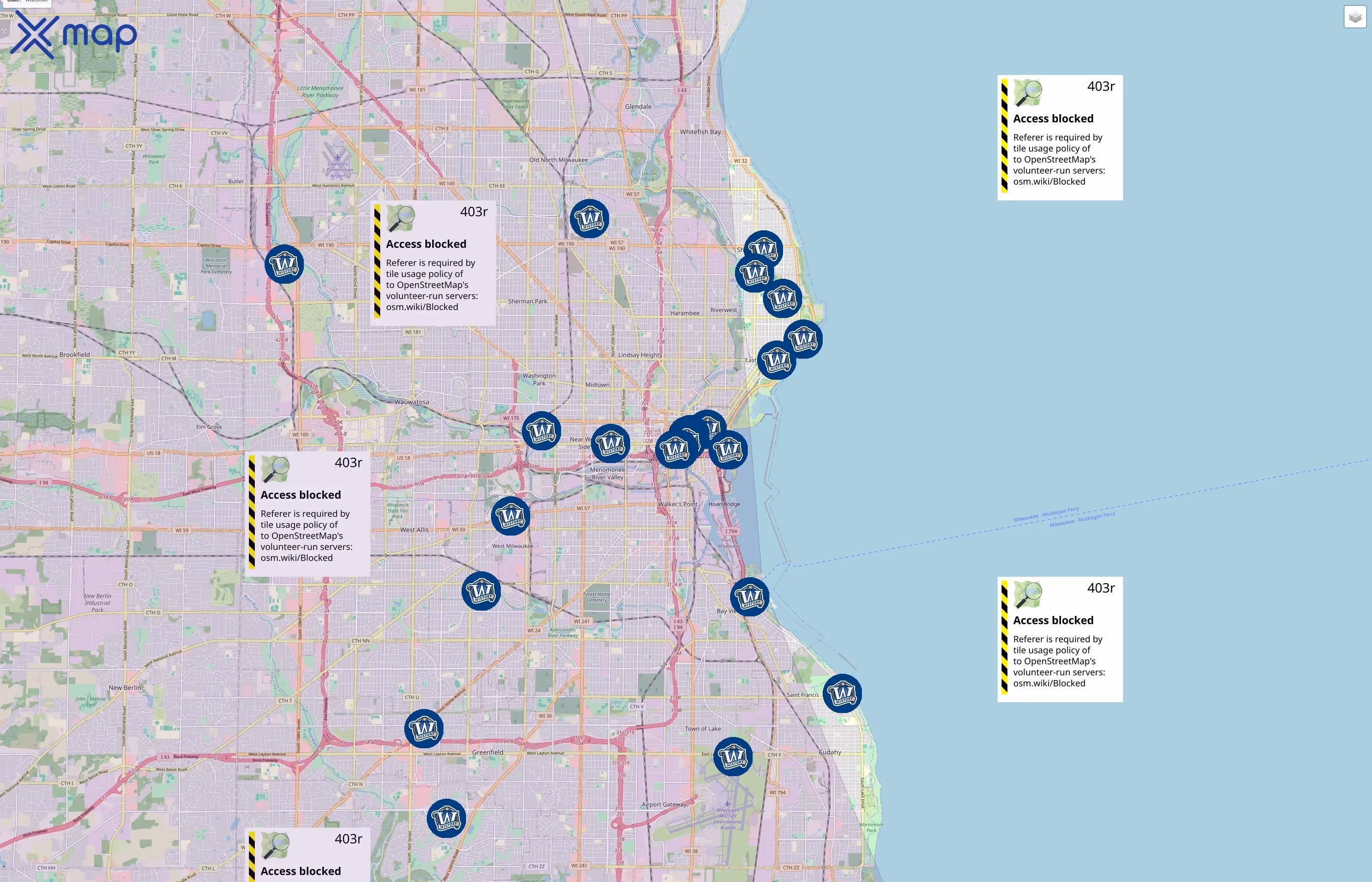 Wisconsin Historical Society traffic data