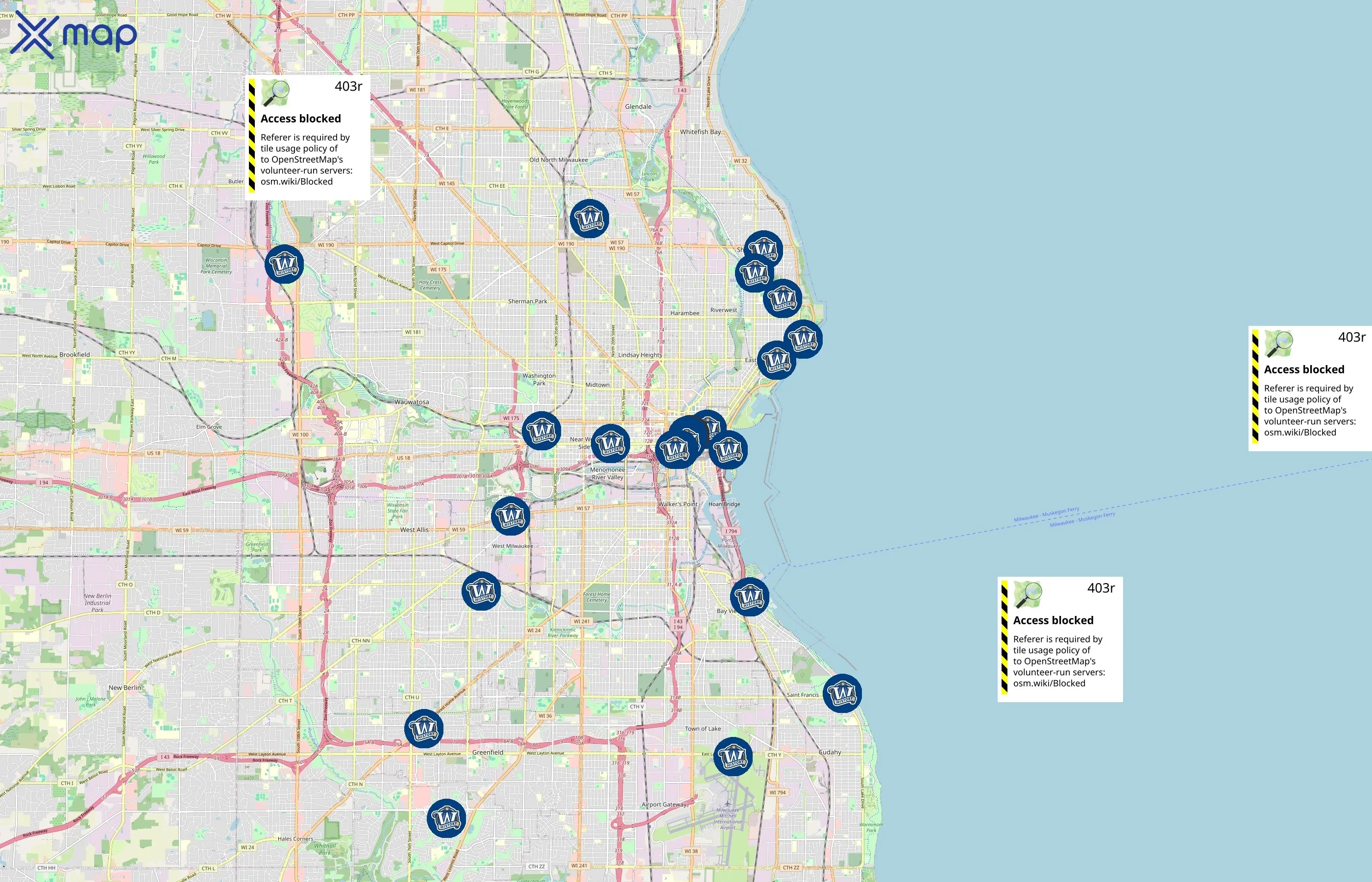 Wisconsin Historical Society area coverage