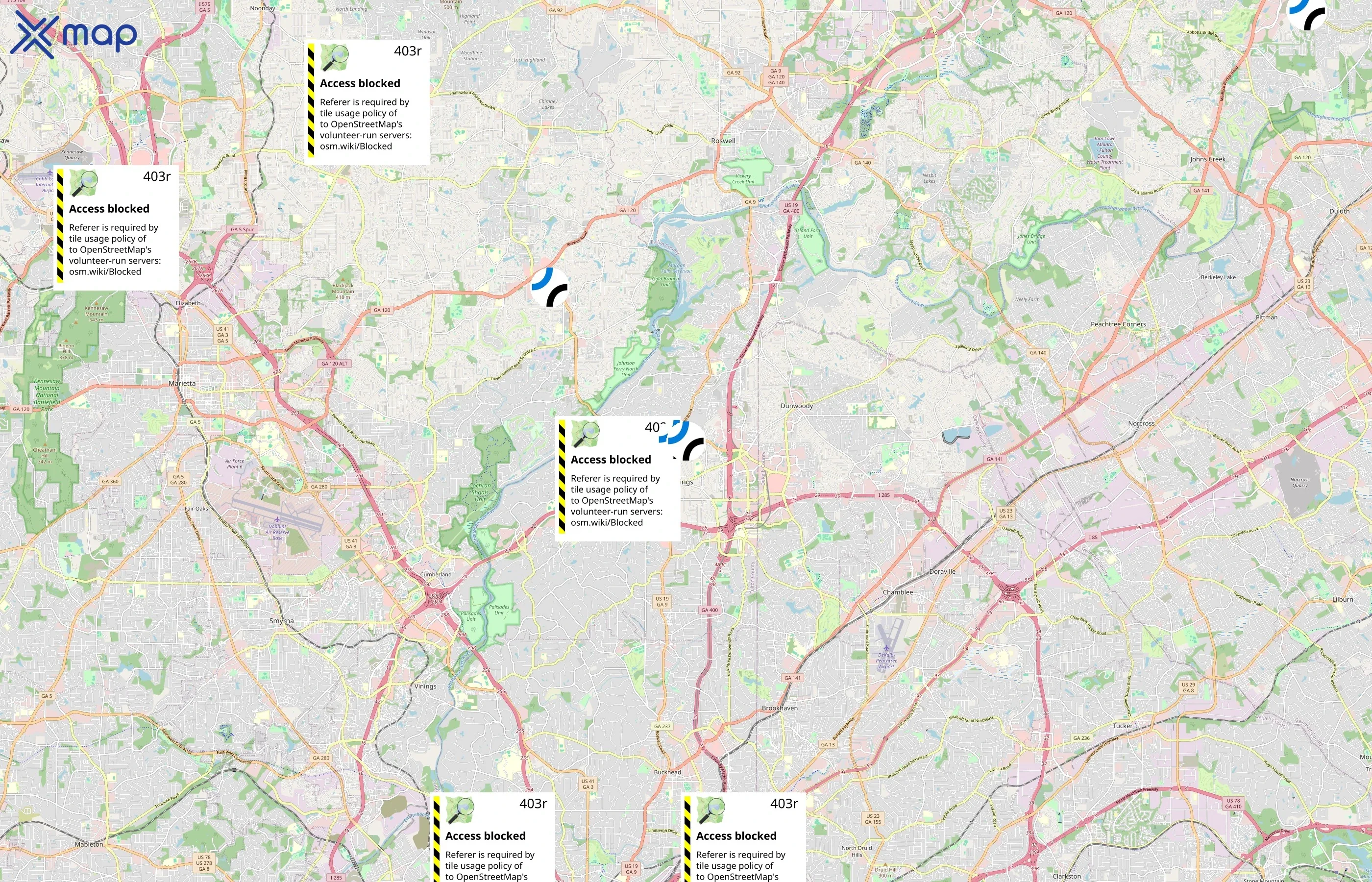 BluePearl Pet Hospital area coverage