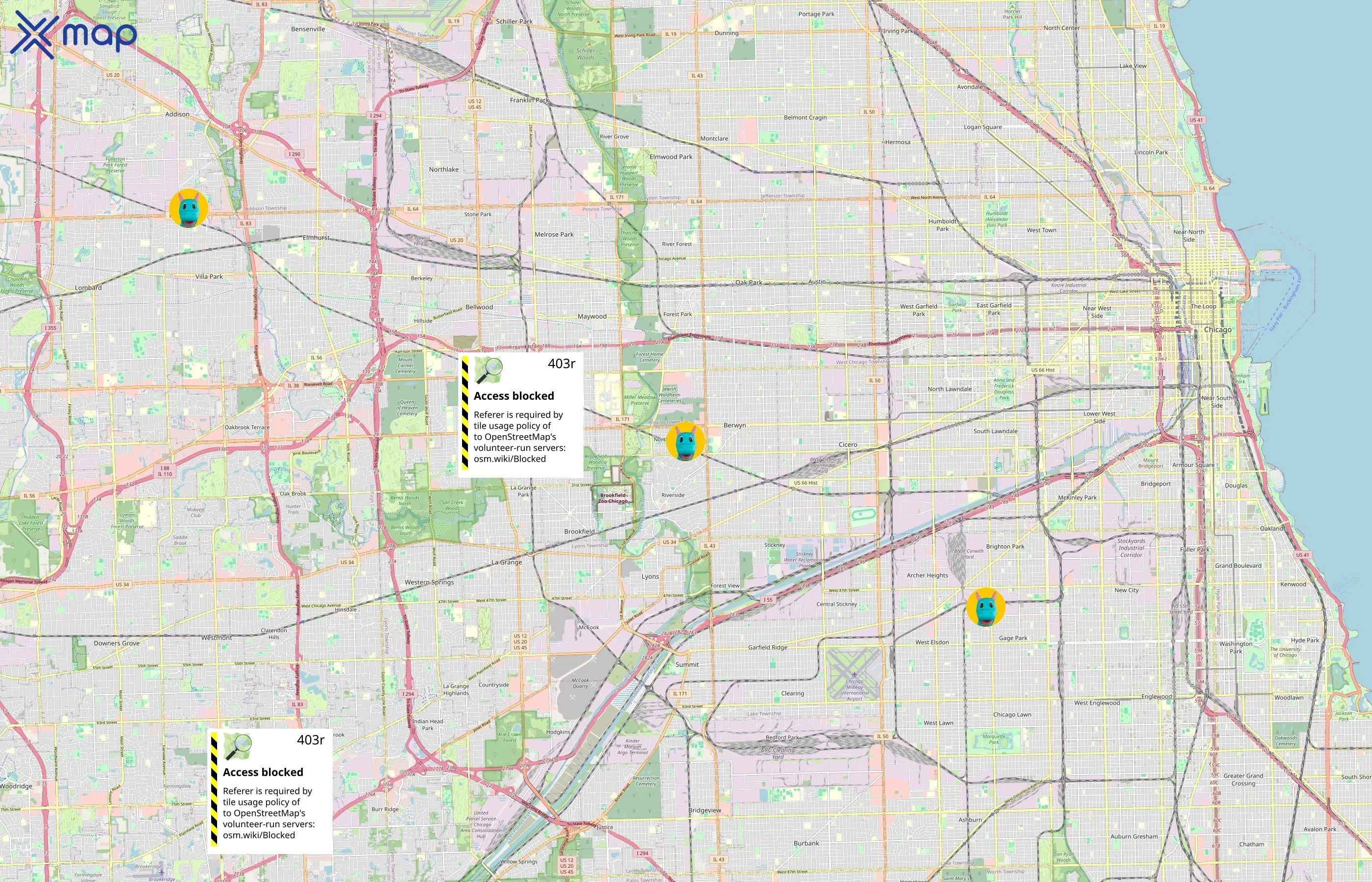 Kids Empire area coverage