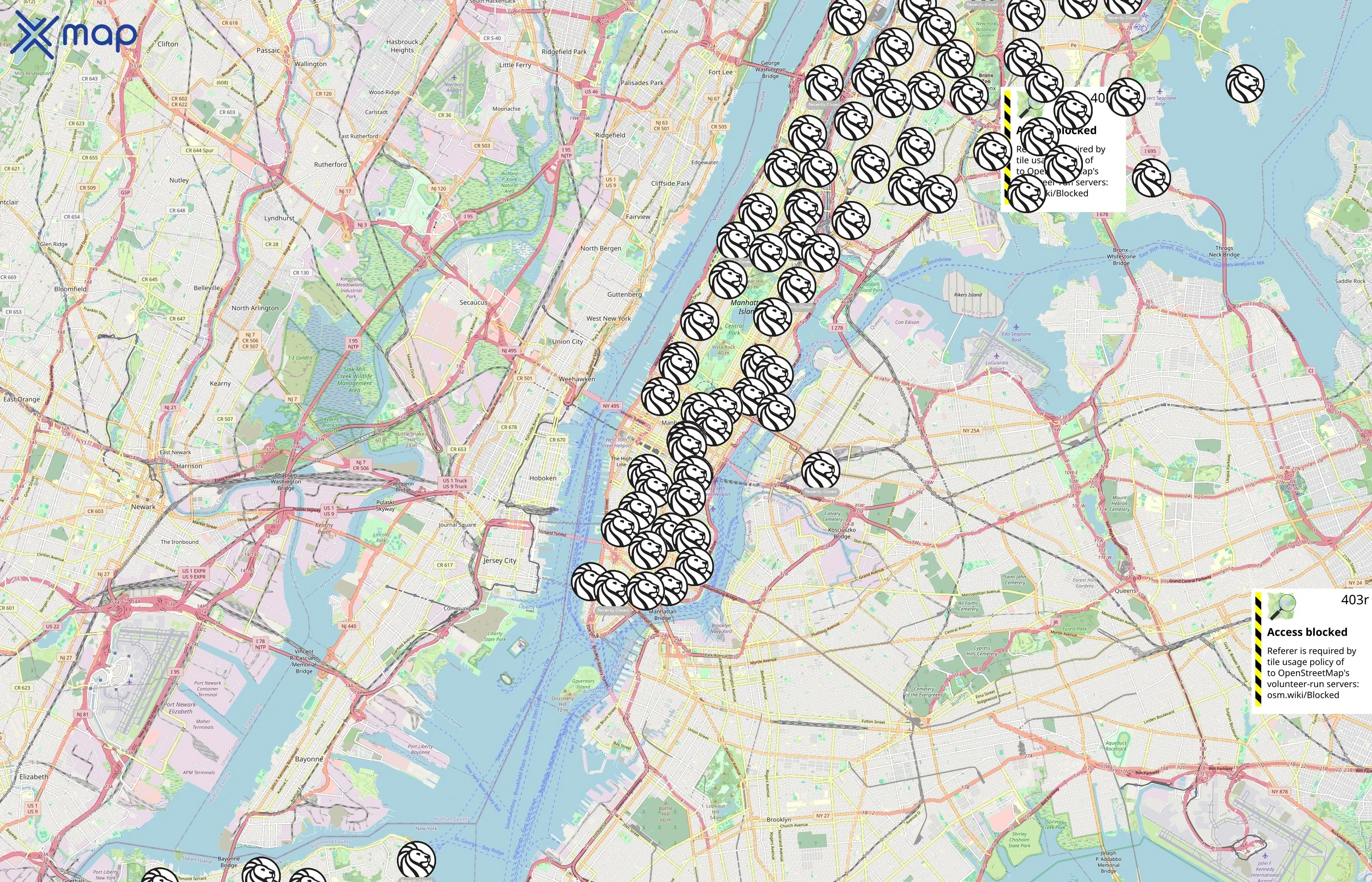 New York Public Library area coverage