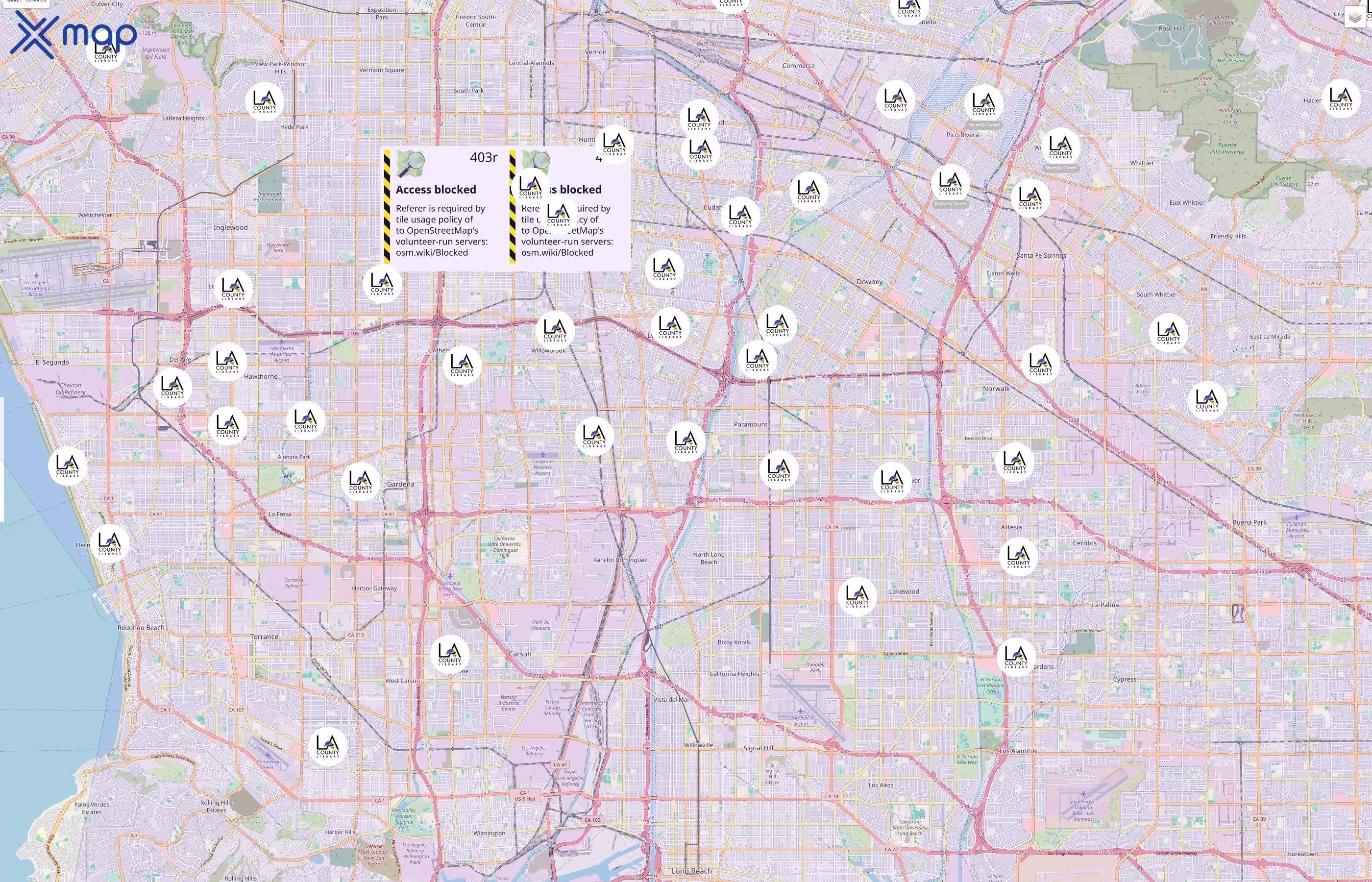 LA County Library traffic data