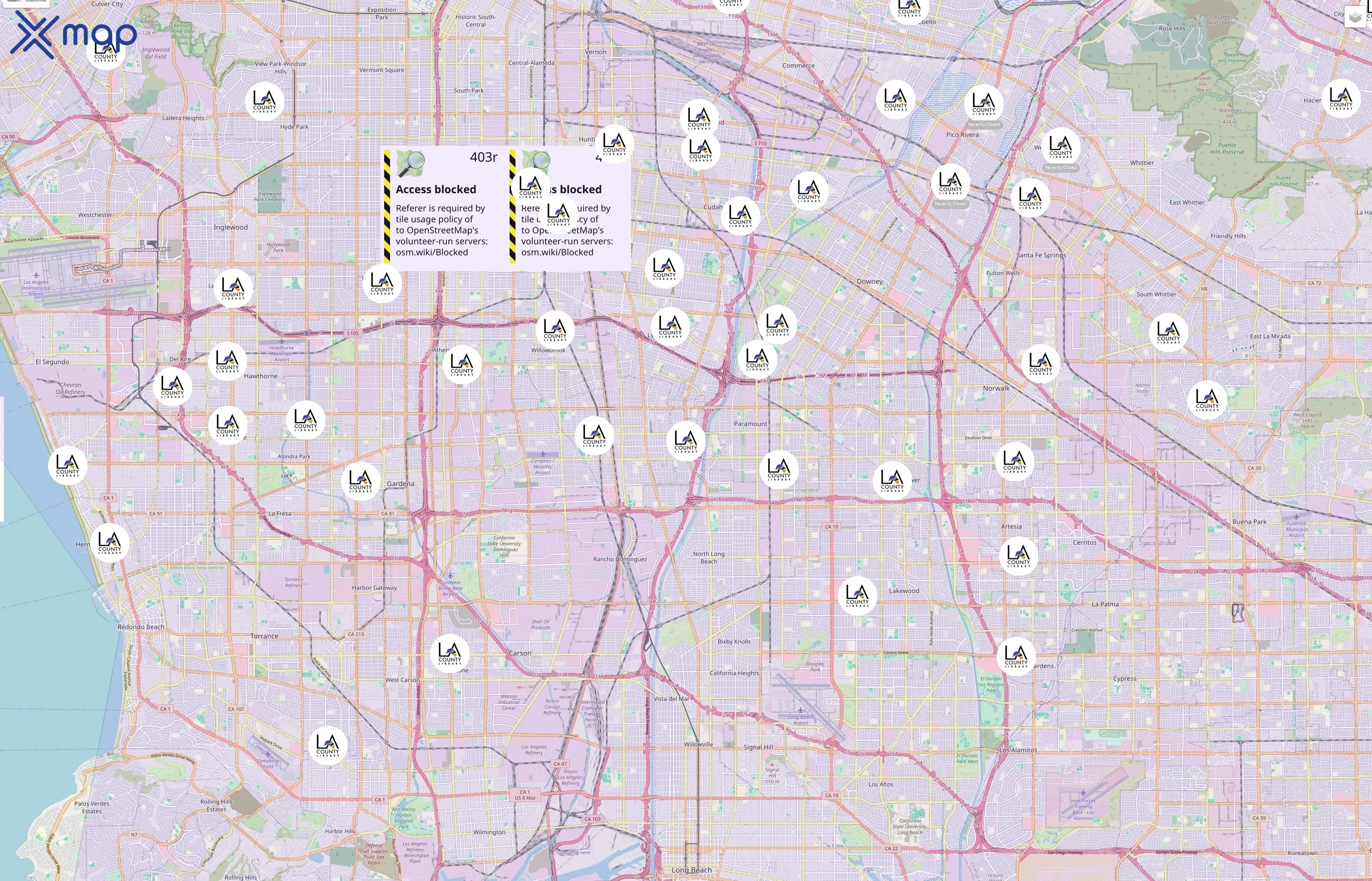 LA County Library traffic data