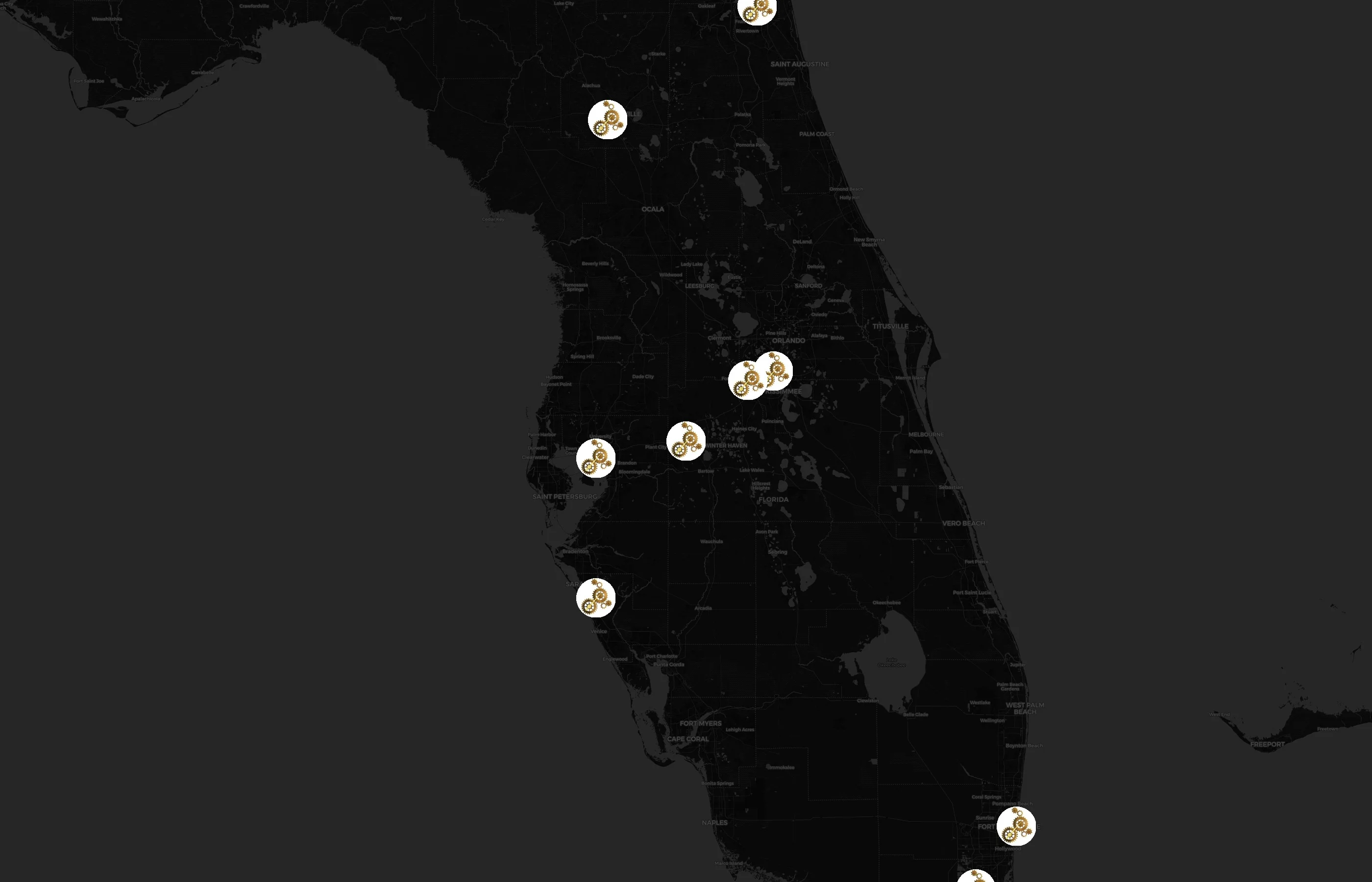 Escapology city distribution