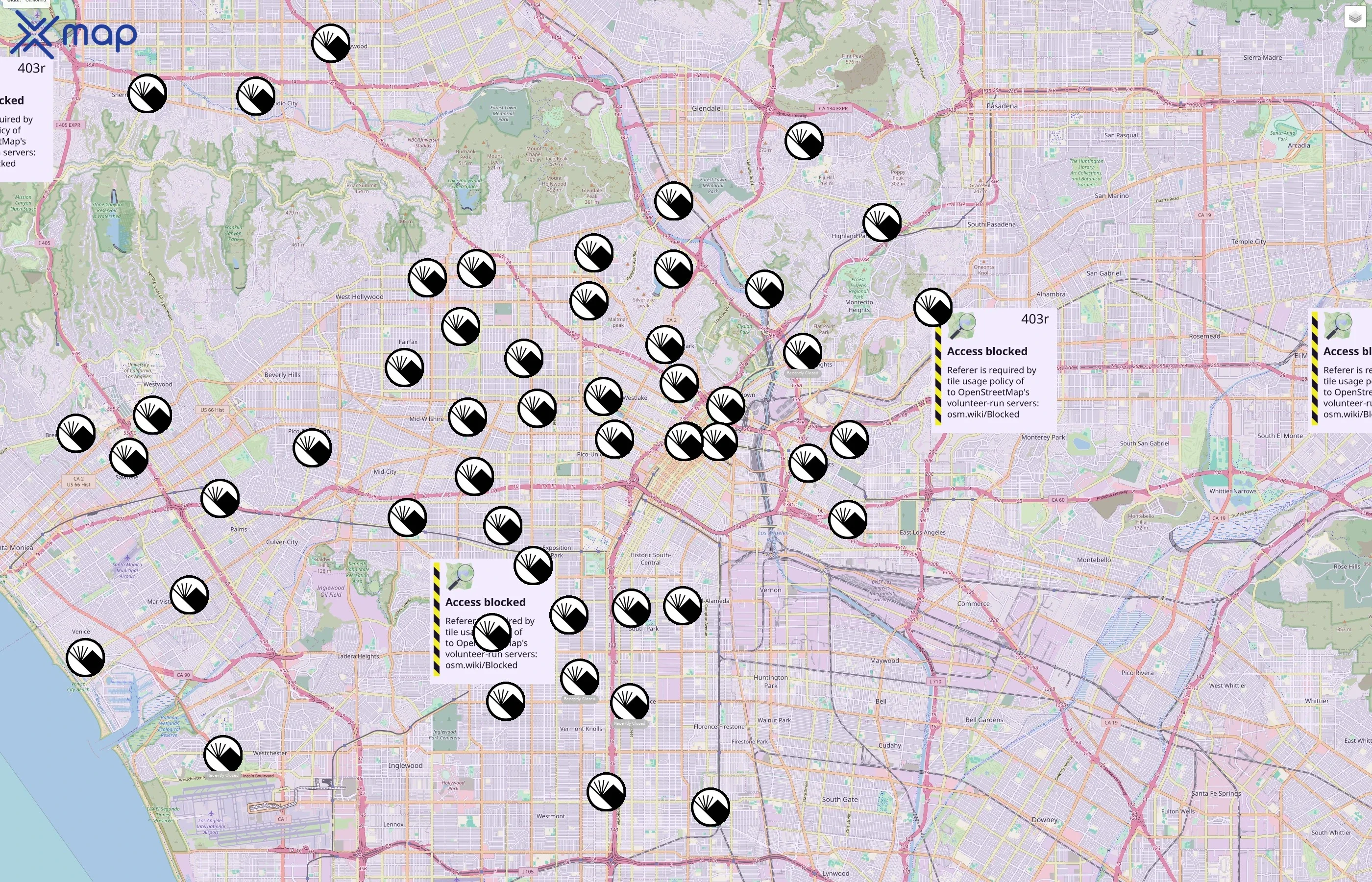 Los Angeles Public Library traffic data