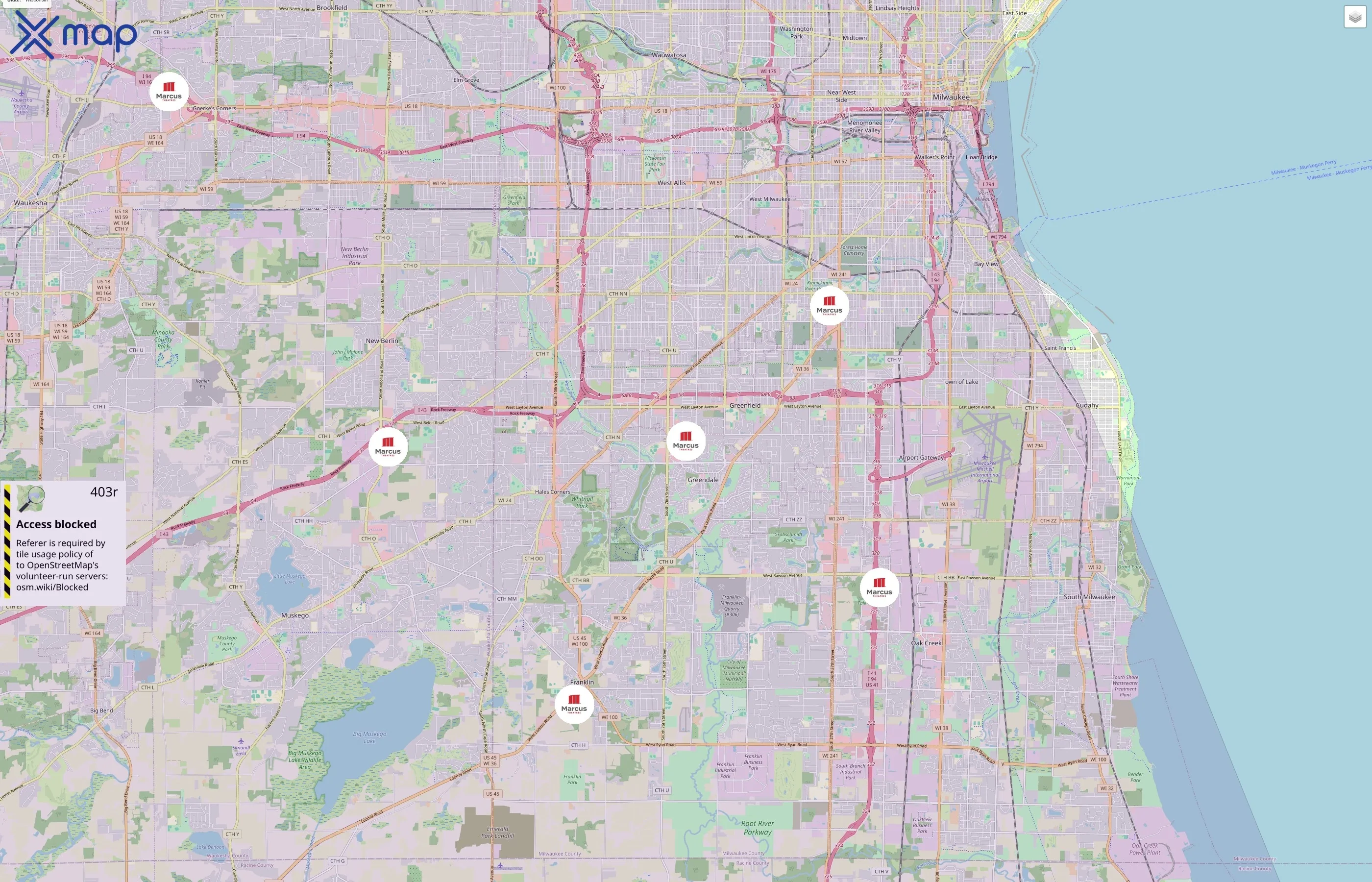 Marcus Theatres traffic data