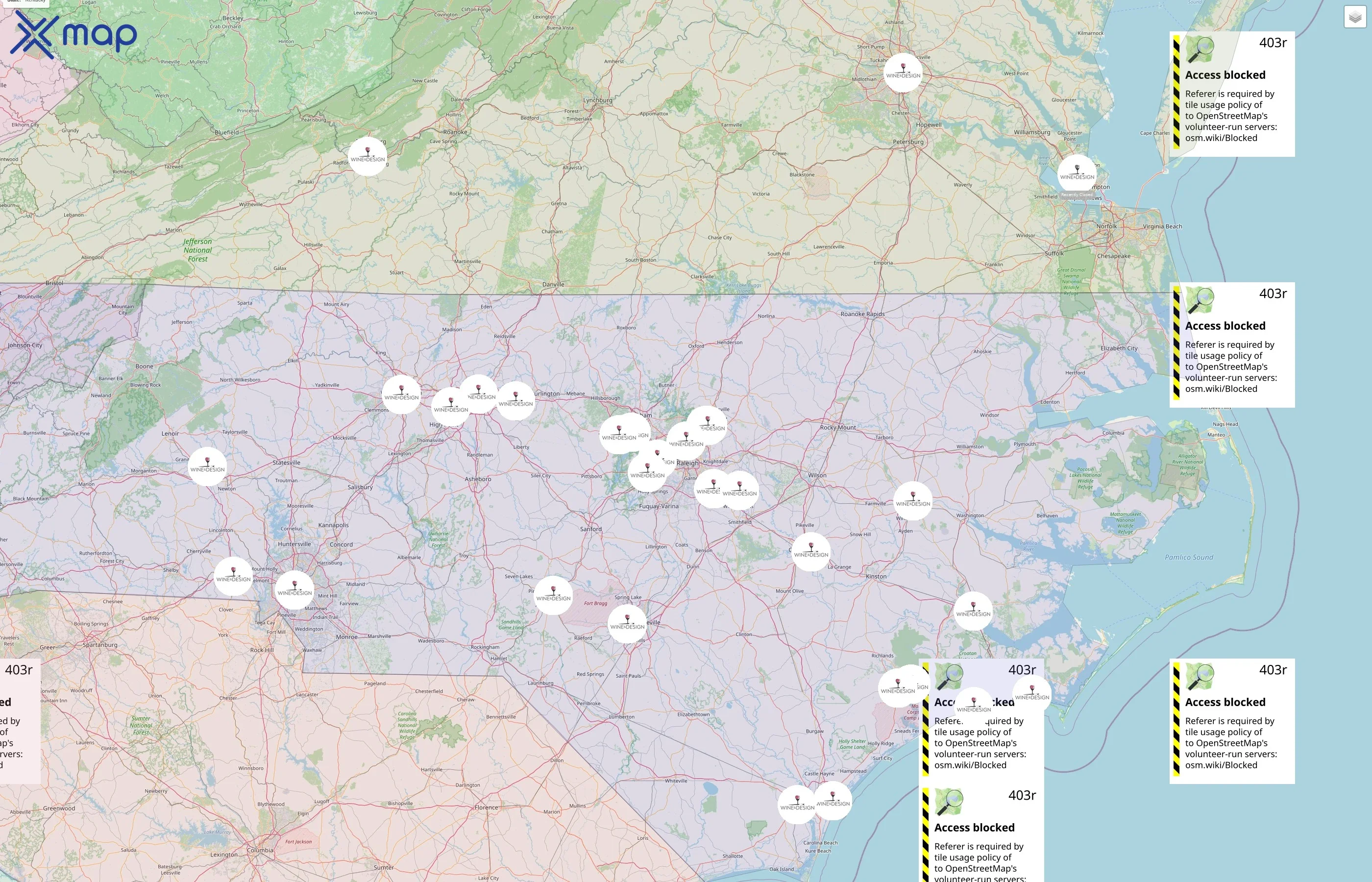 Wine & Design street hotspots