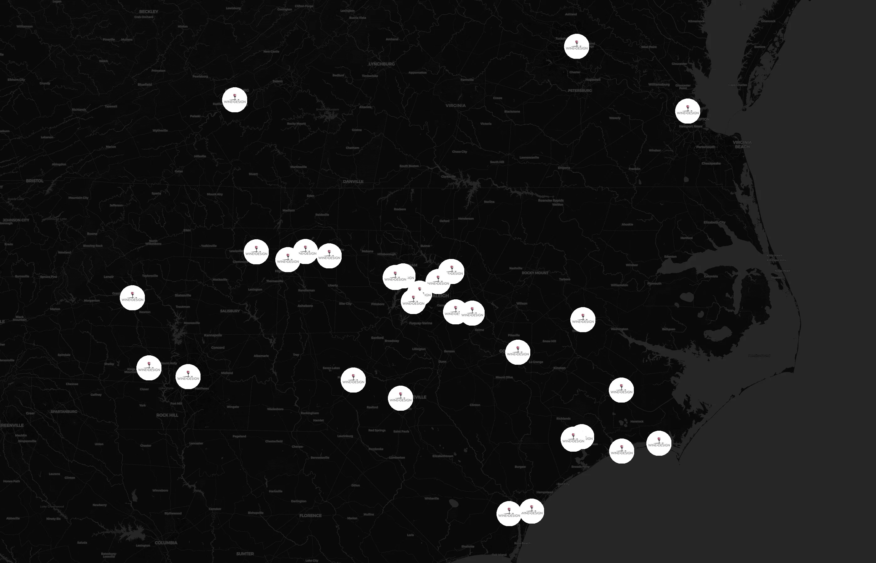 Wine & Design city distribution