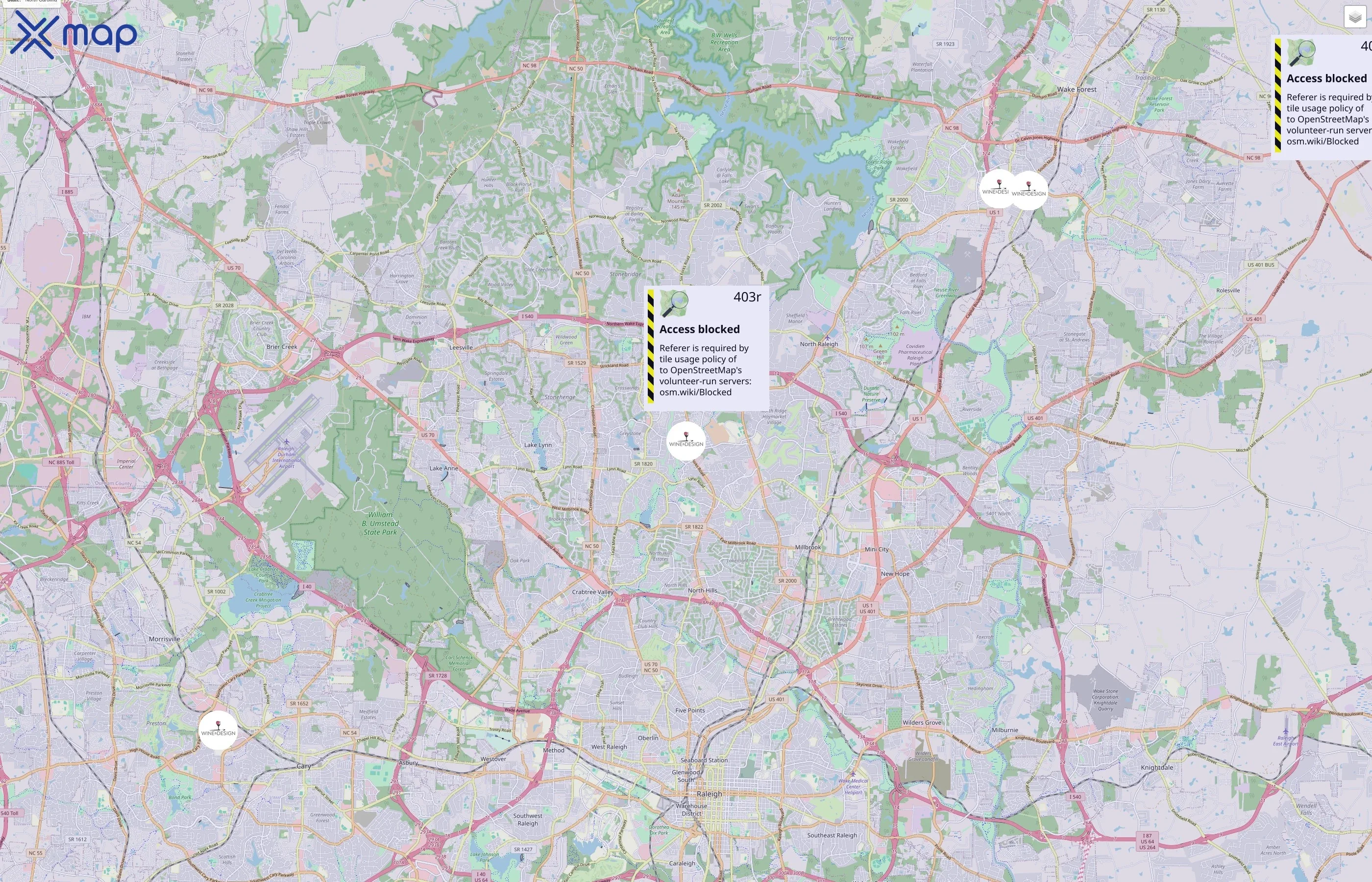 Wine & Design traffic data