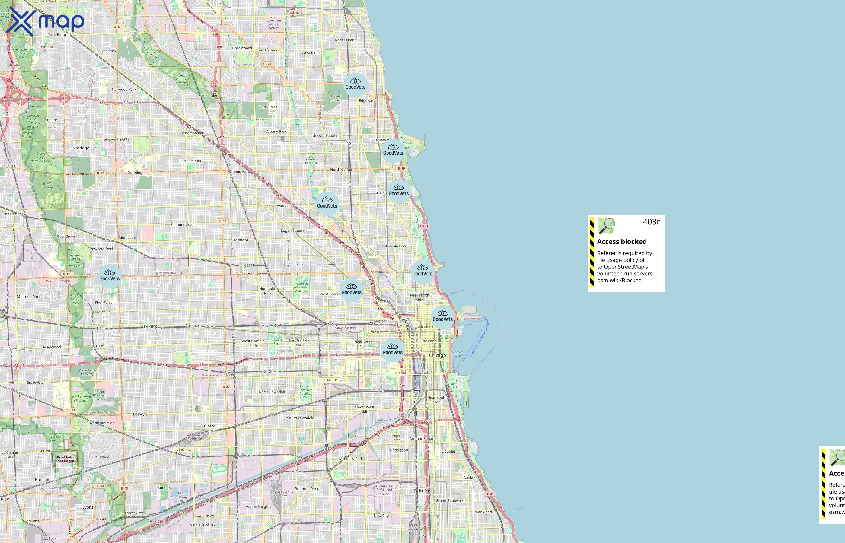 GoodVets area coverage