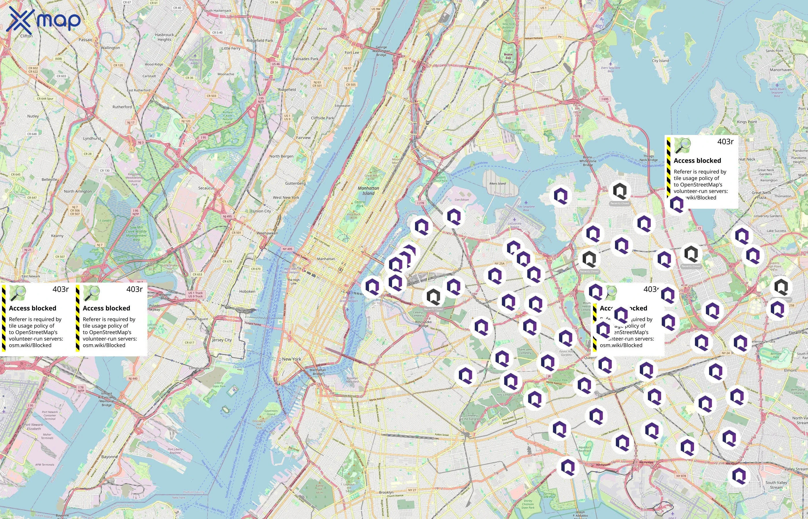 Queens Public Library area coverage