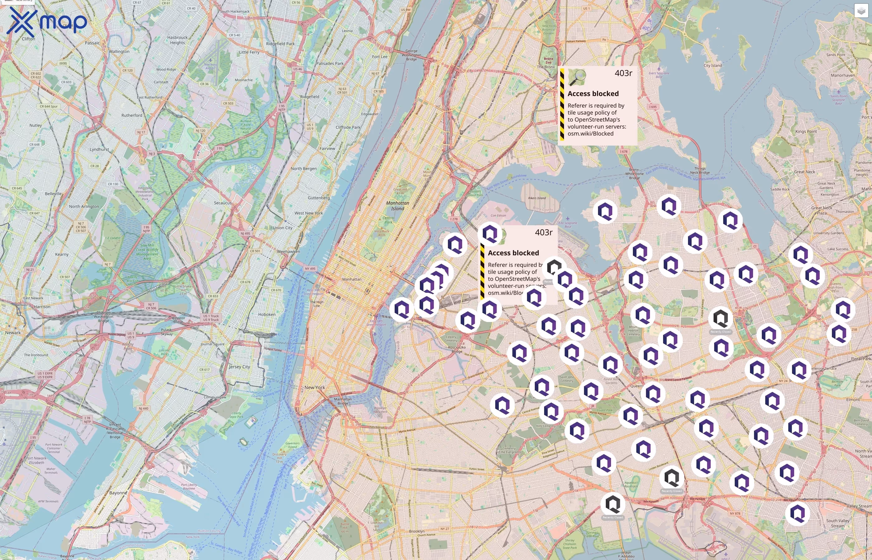 Queens Public Library traffic data