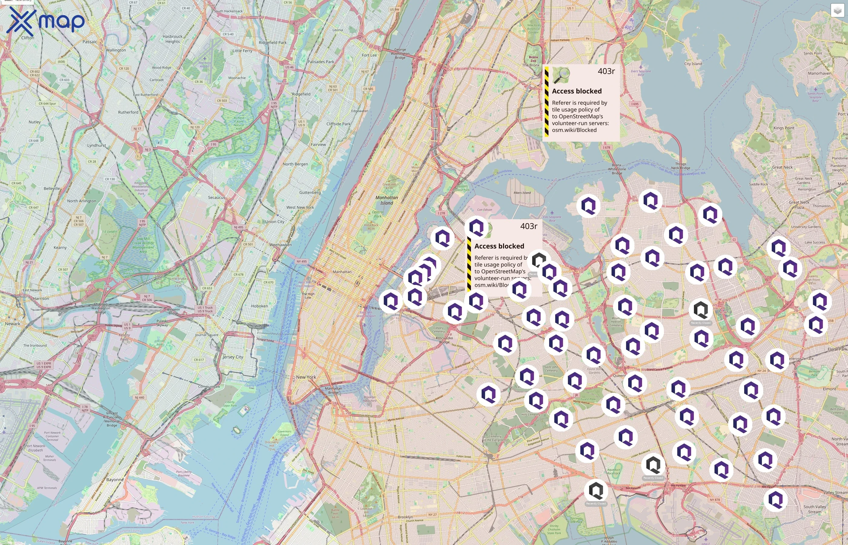 Queens Public Library traffic data