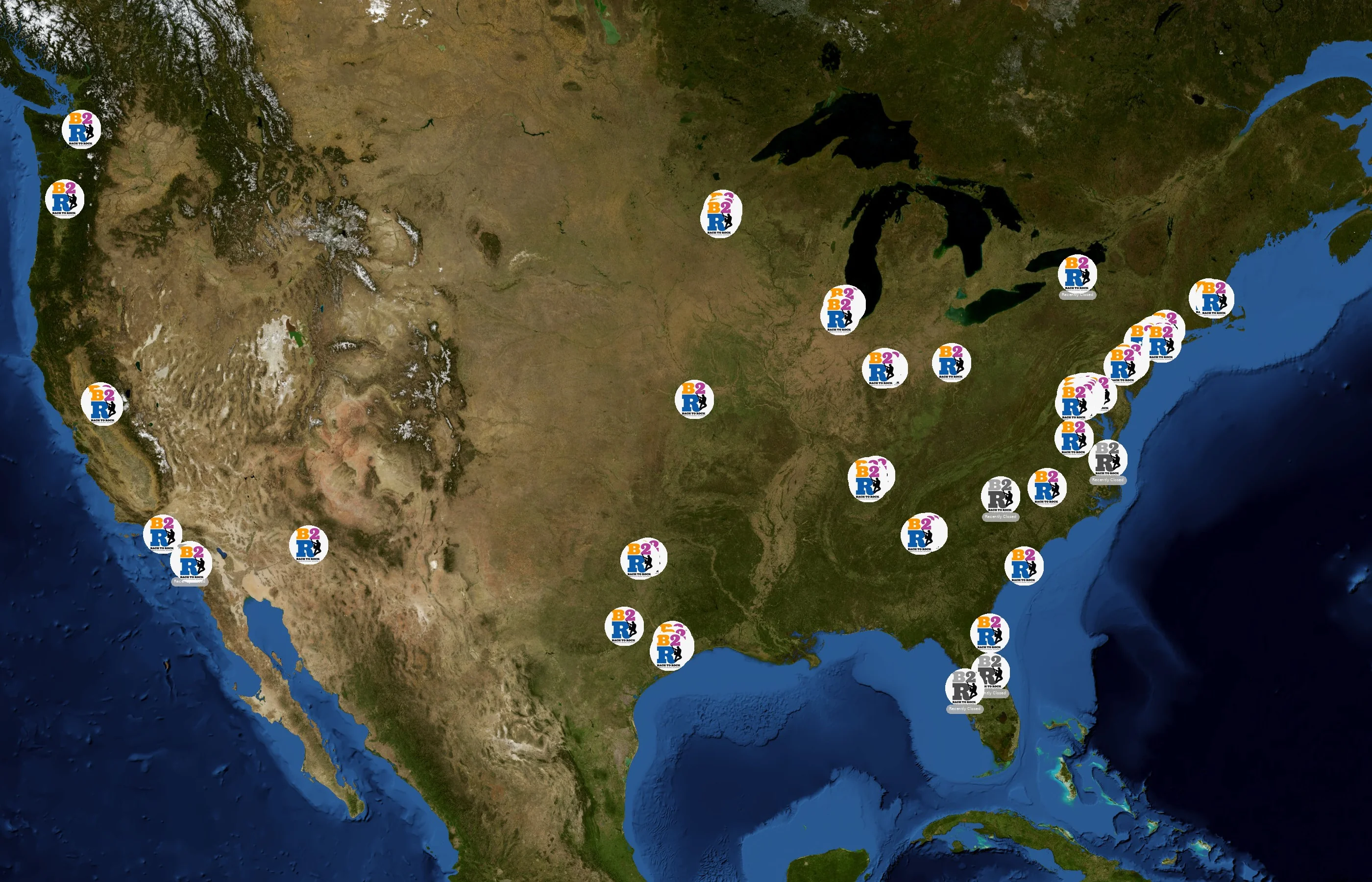 Bach to Rock state distribution