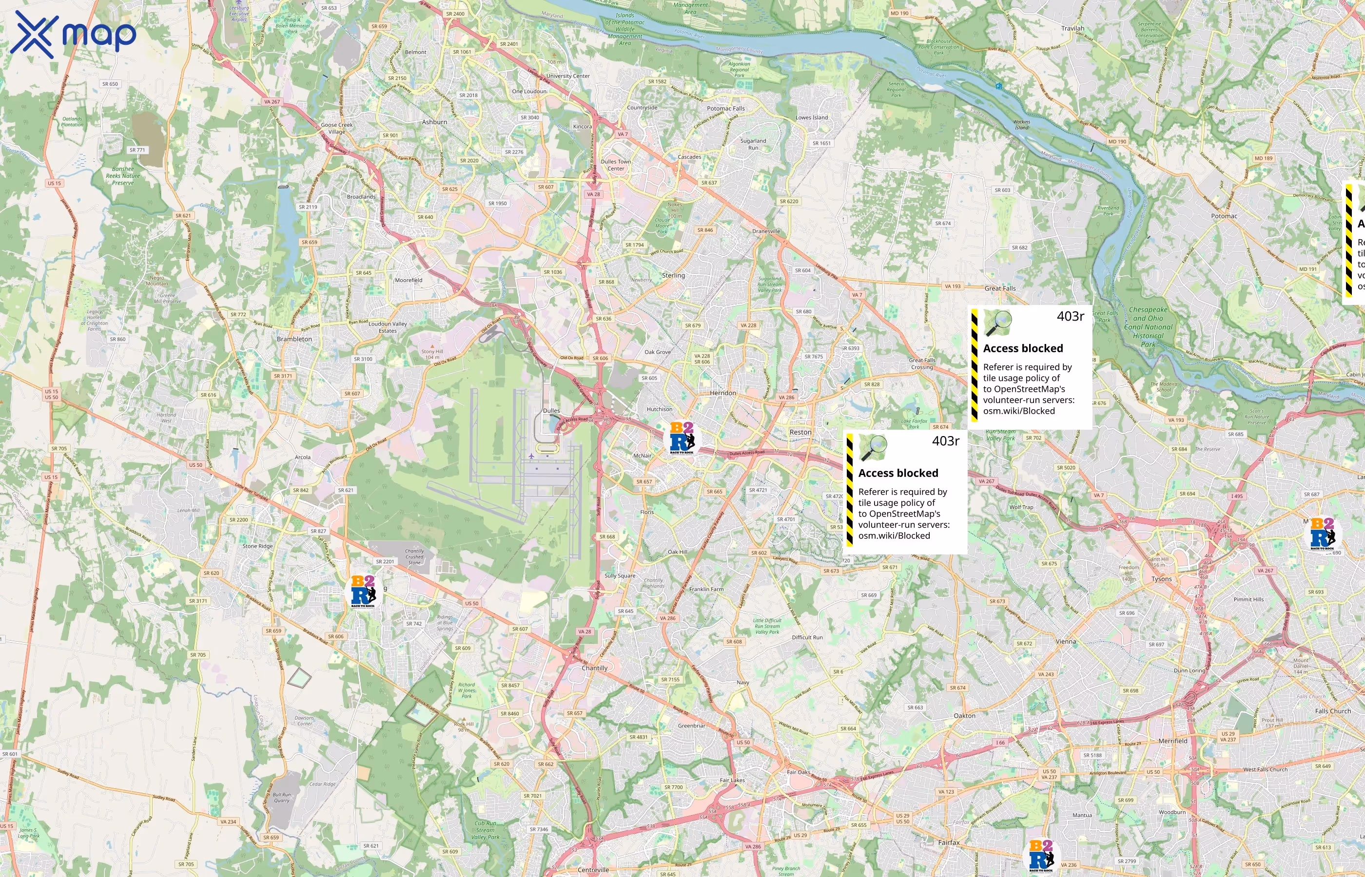 Bach to Rock area coverage