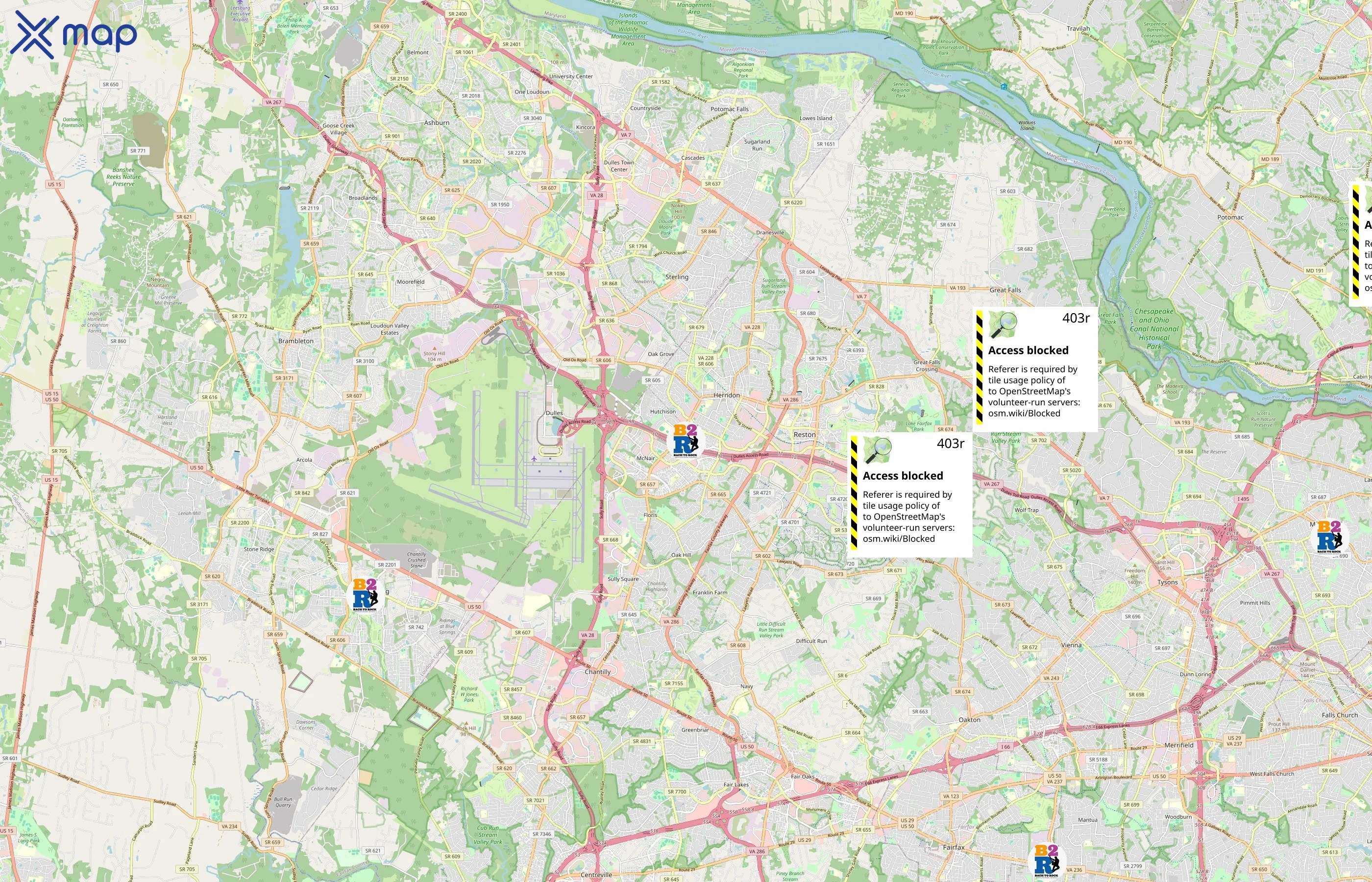 Bach to Rock area coverage