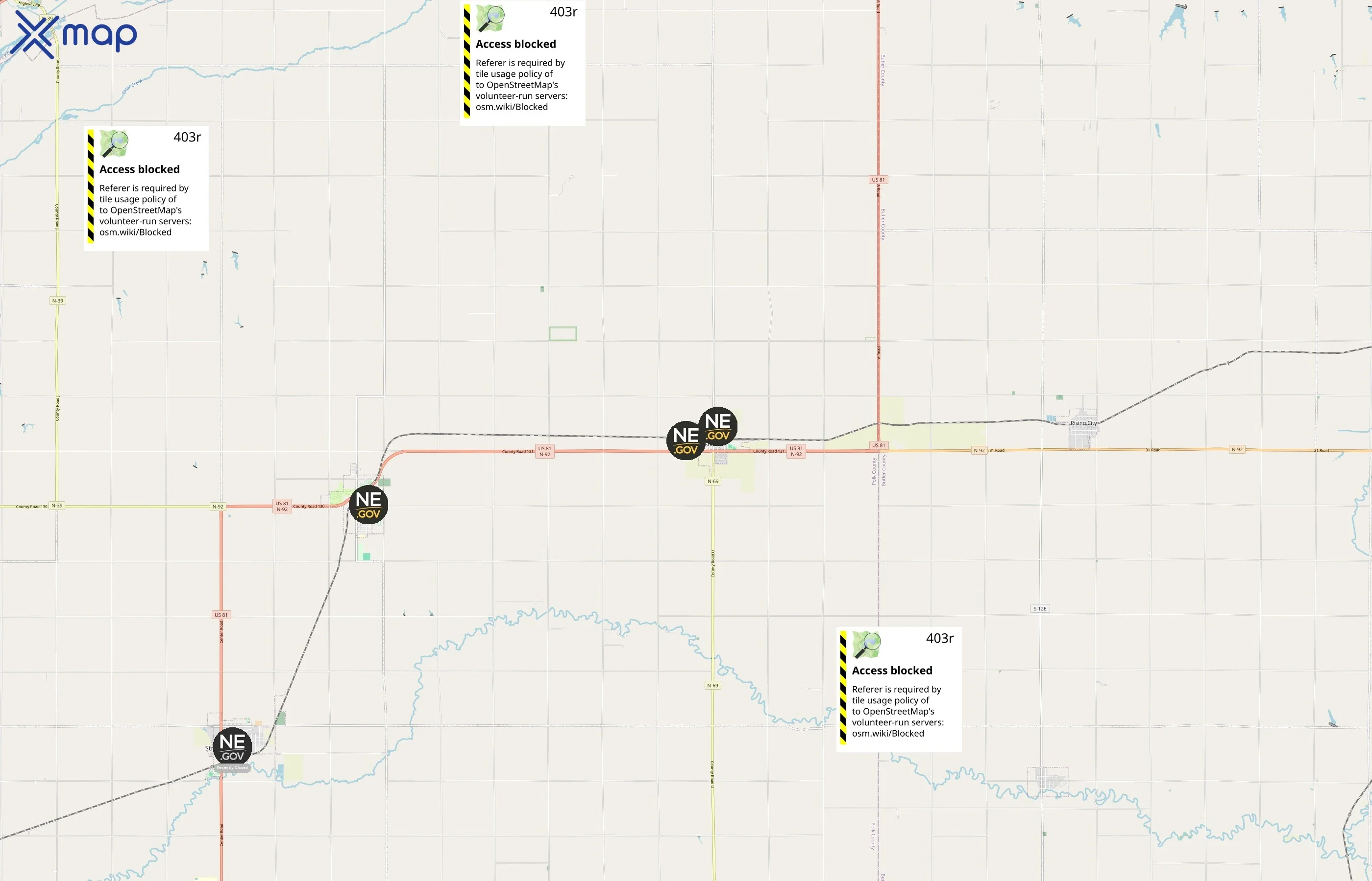Nebraska Libraries area coverage