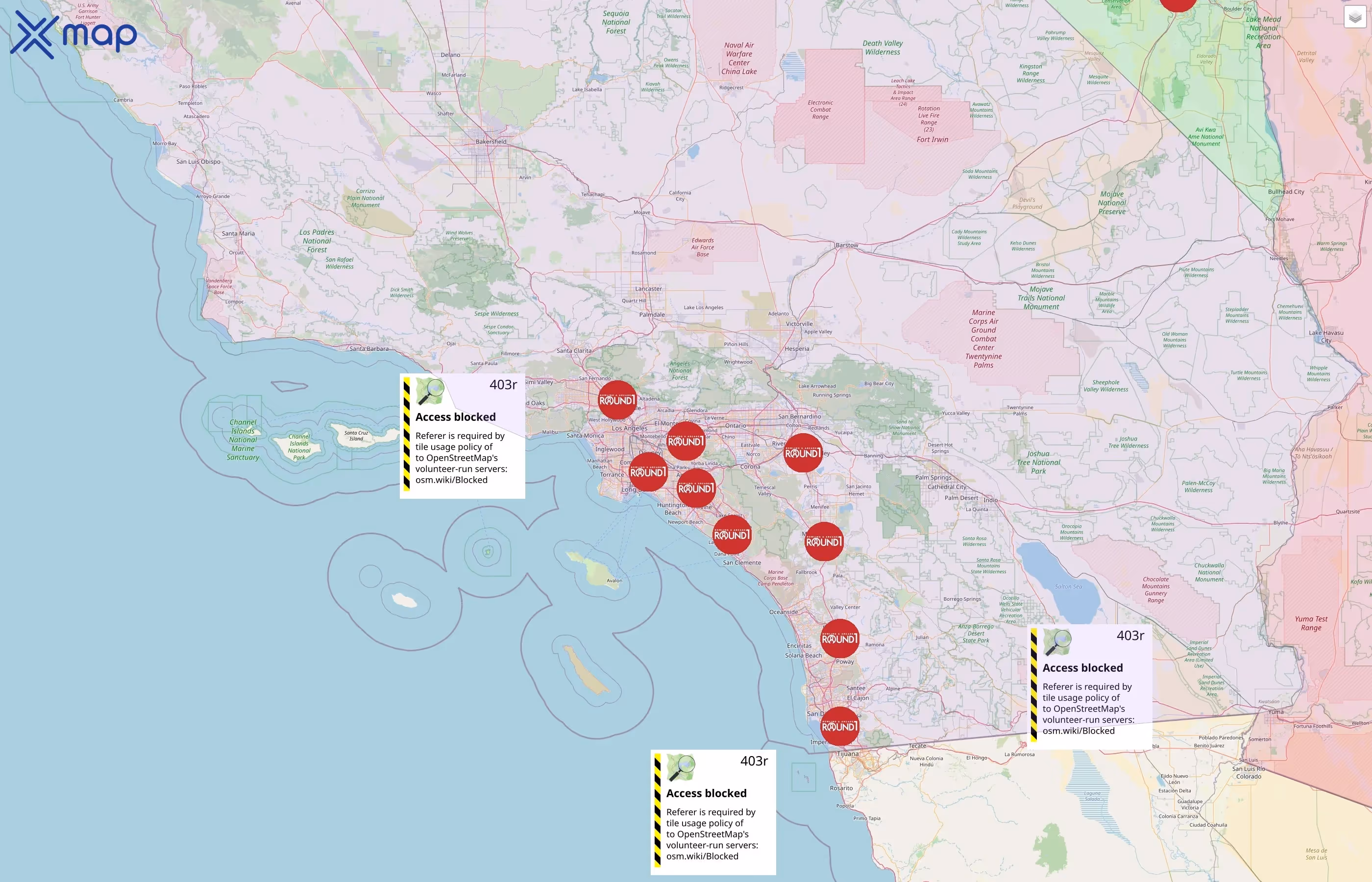 Round1 street hotspots