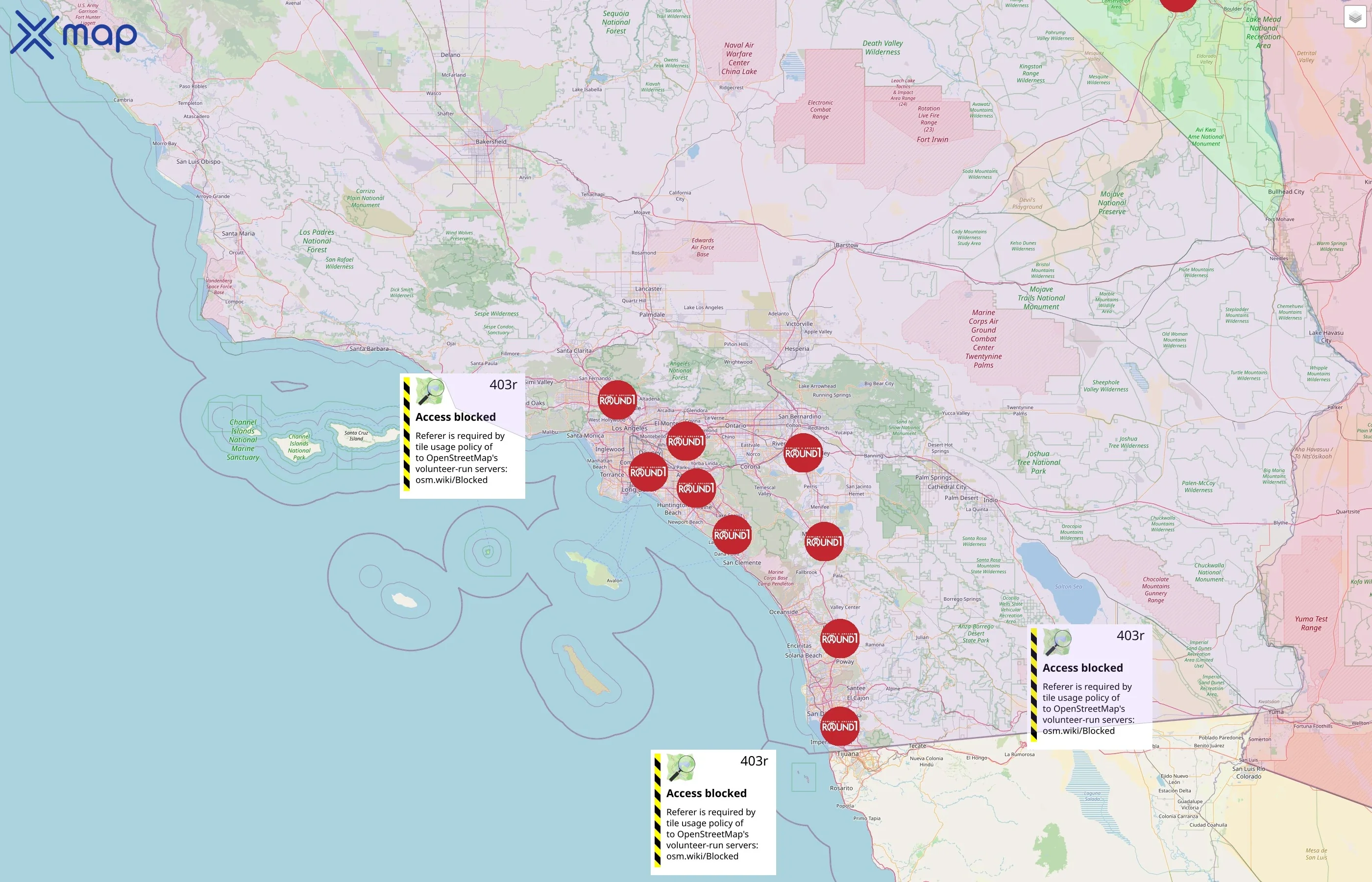 Round1 street hotspots