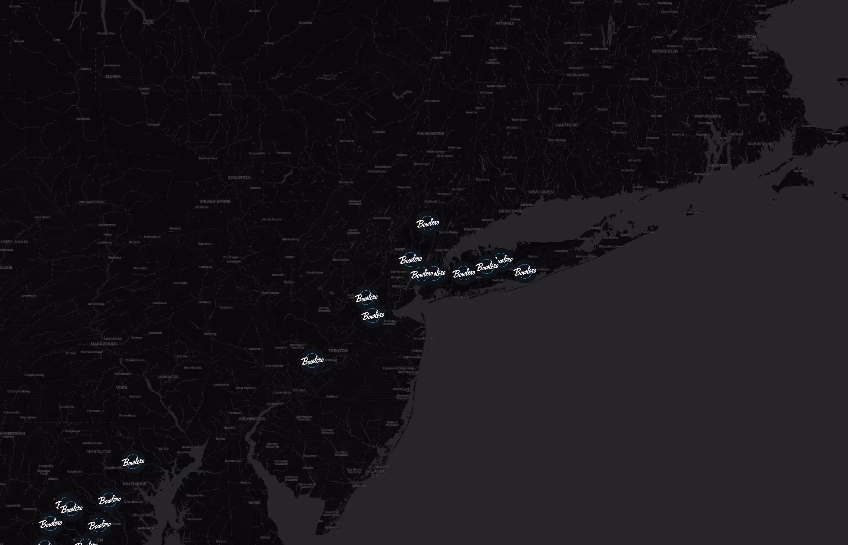 Lucky Strike city distribution