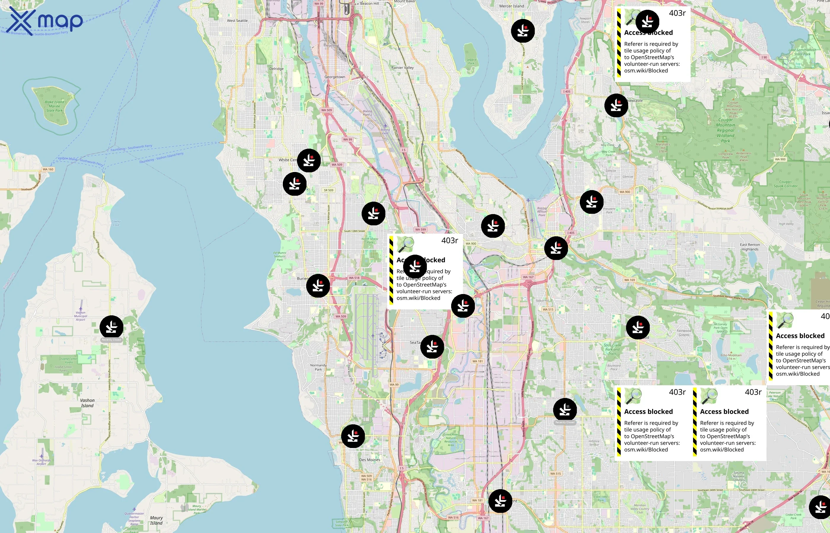 King County Library System area coverage
