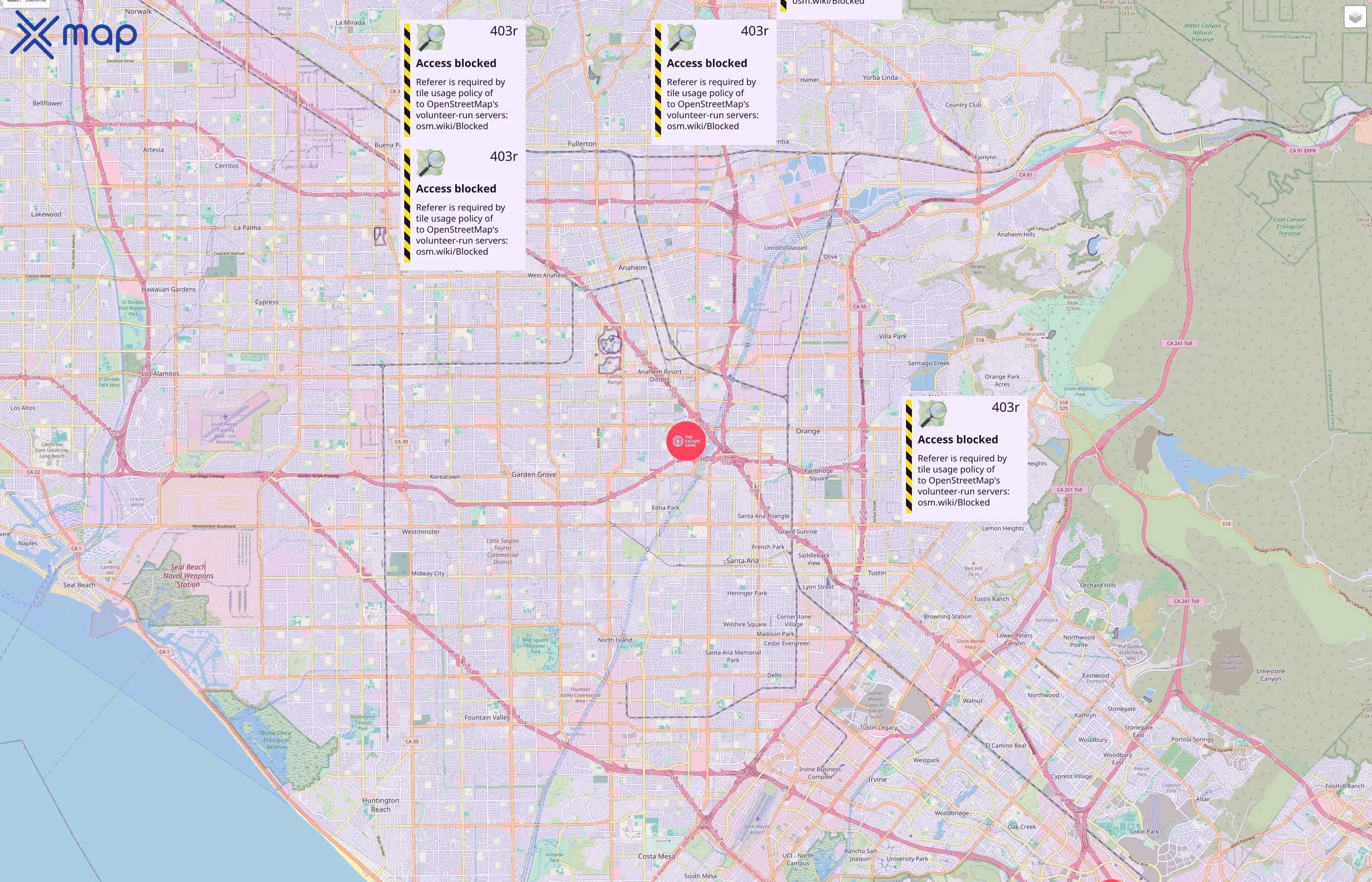 The Escape Game traffic data