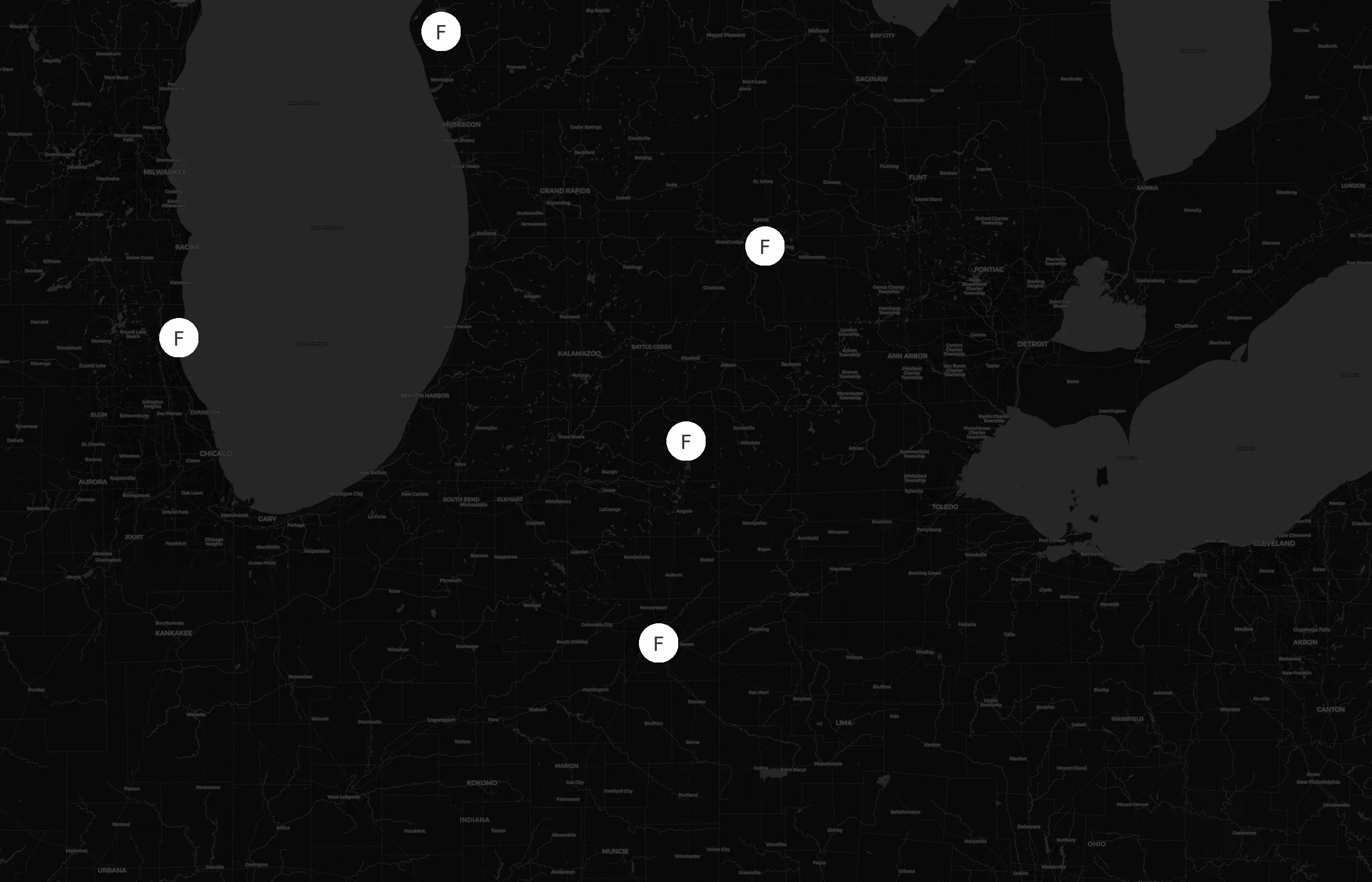 FitLot city distribution