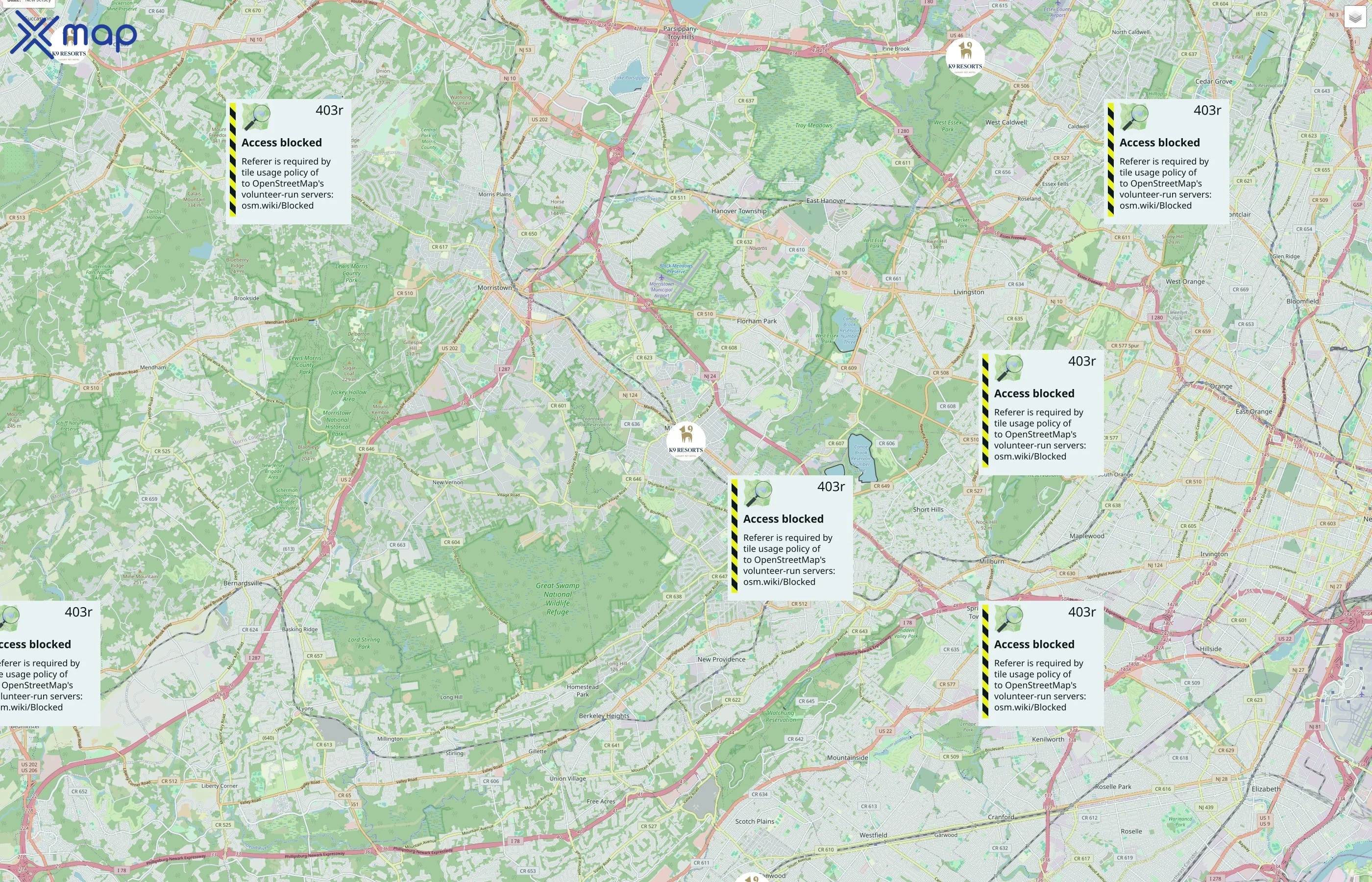 K9 Resorts traffic data