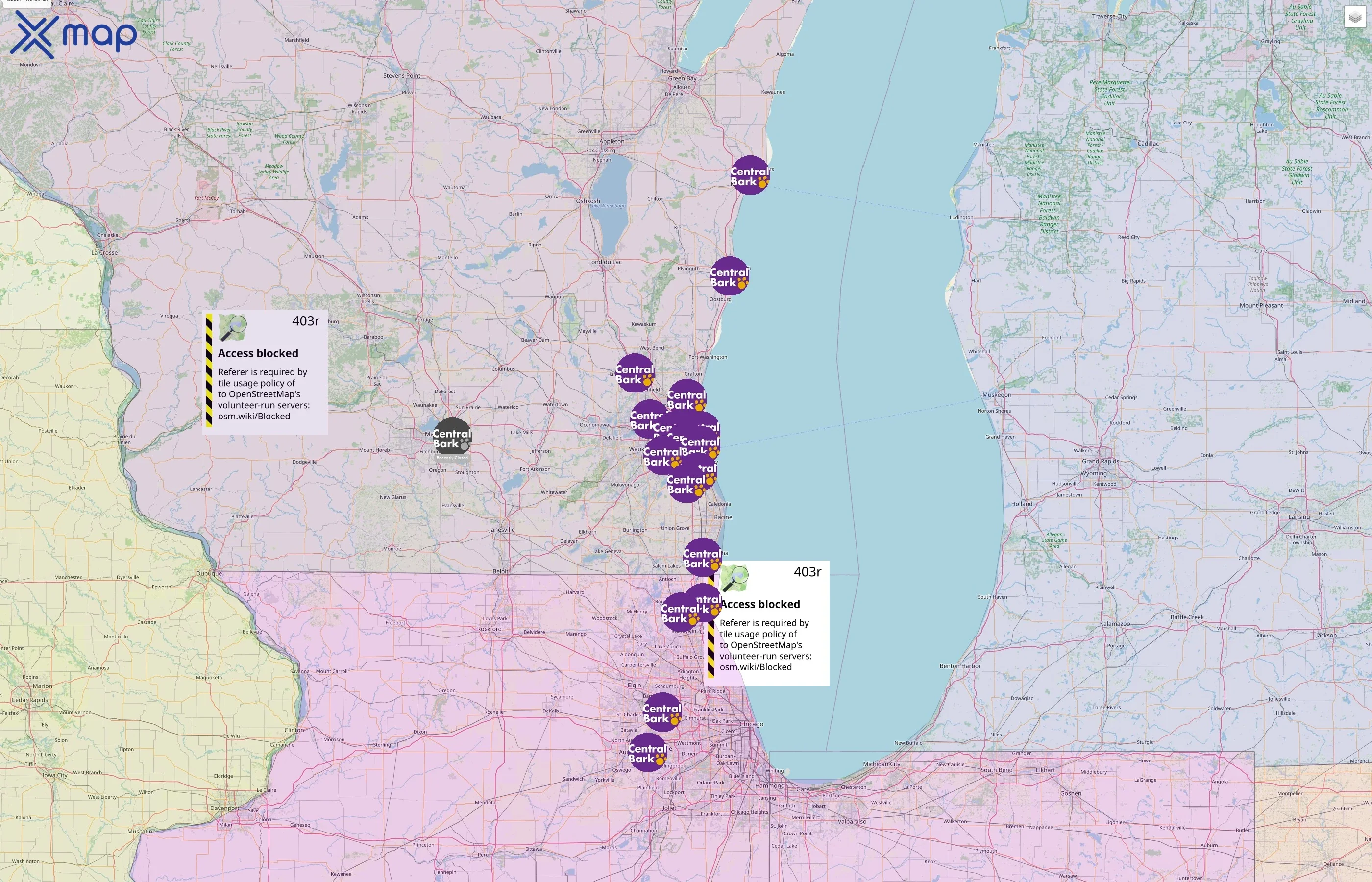 Central Bark street hotspots