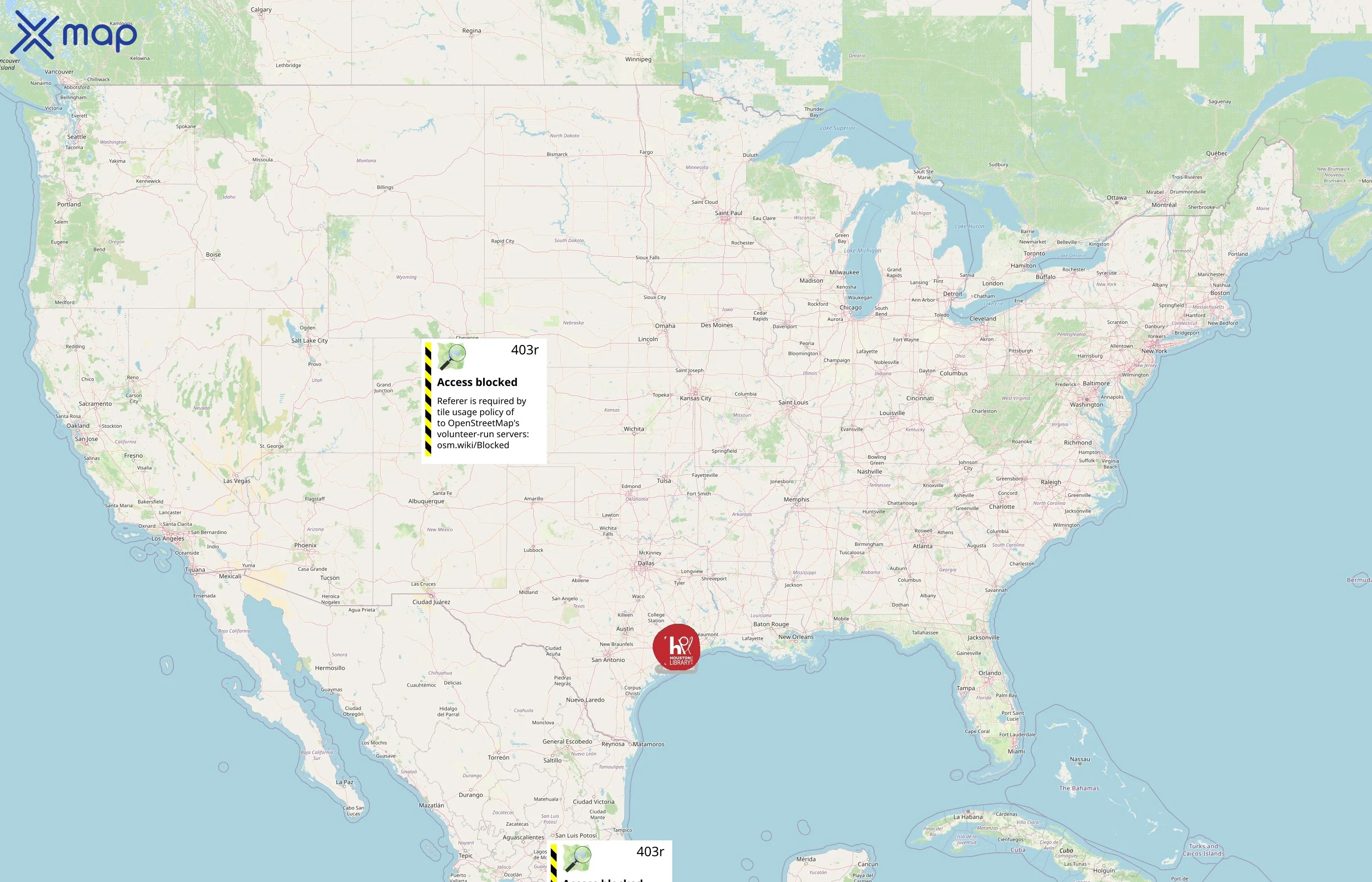 Houston Public Library business status