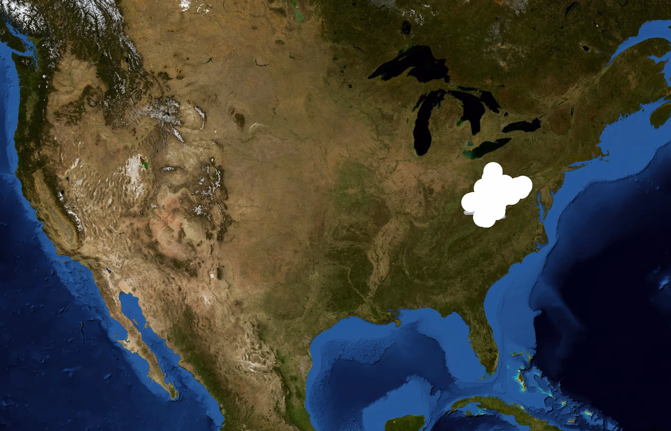West Virginia Tourism state distribution