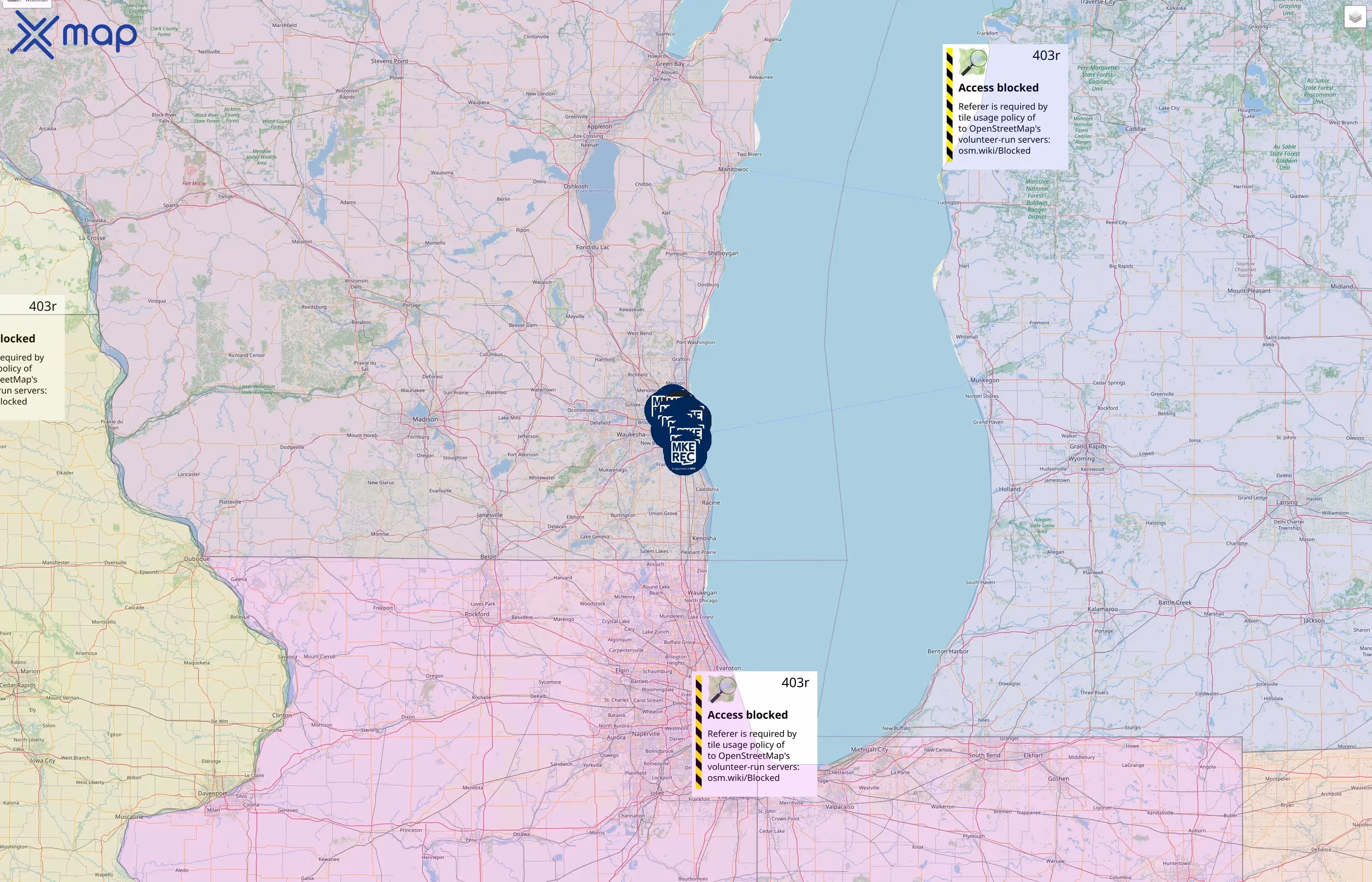 Milwaukee Recreation street hotspots