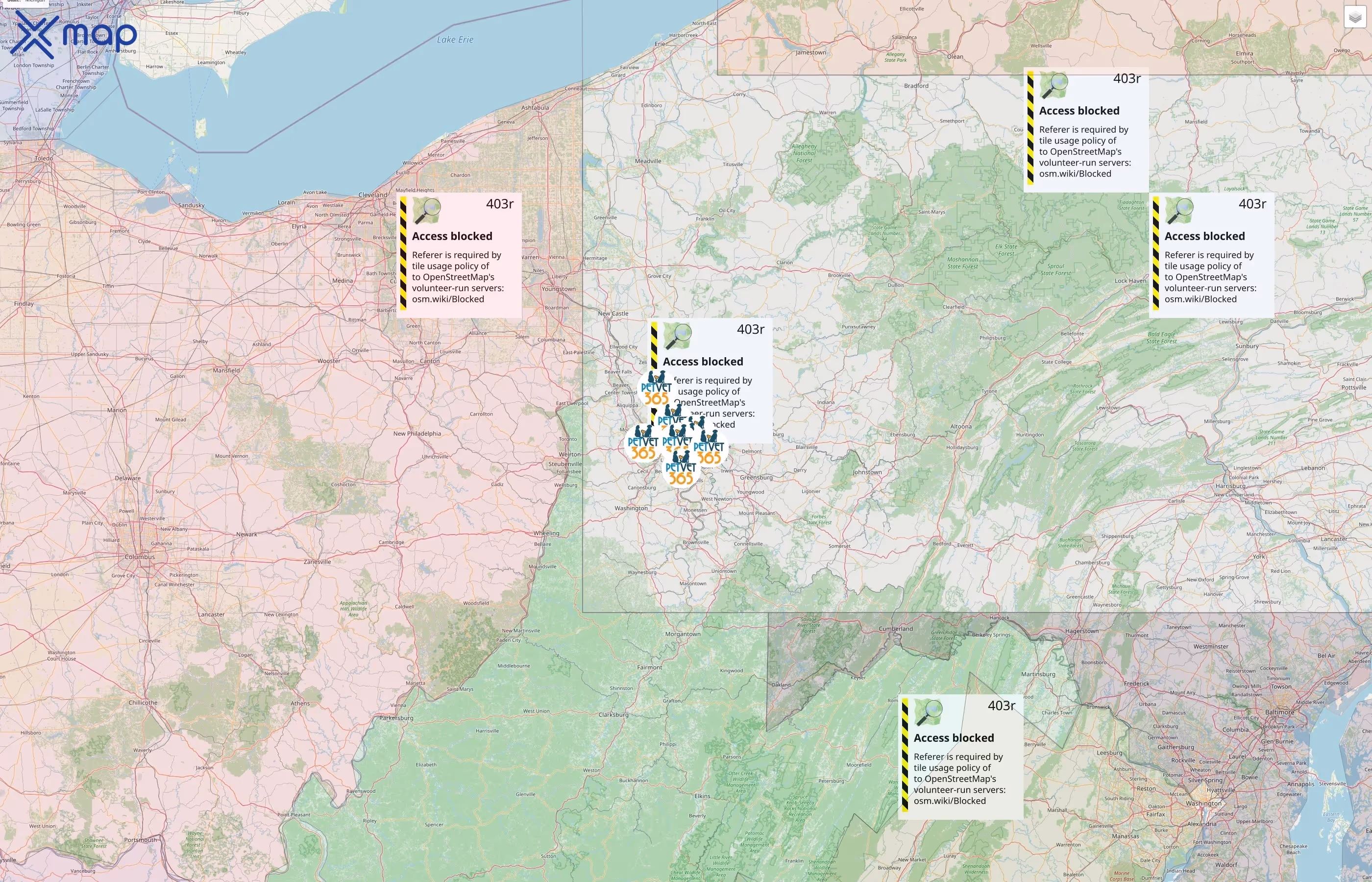 PetVet365 street hotspots