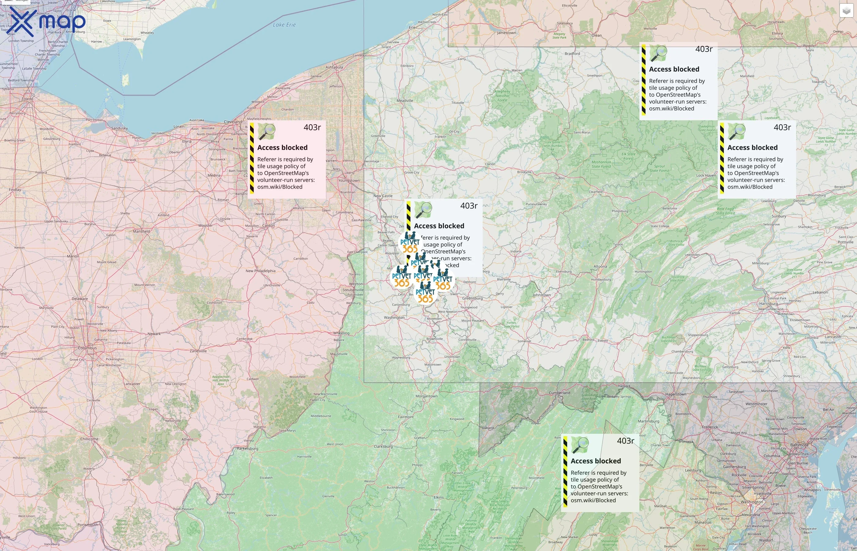 PetVet365 street hotspots