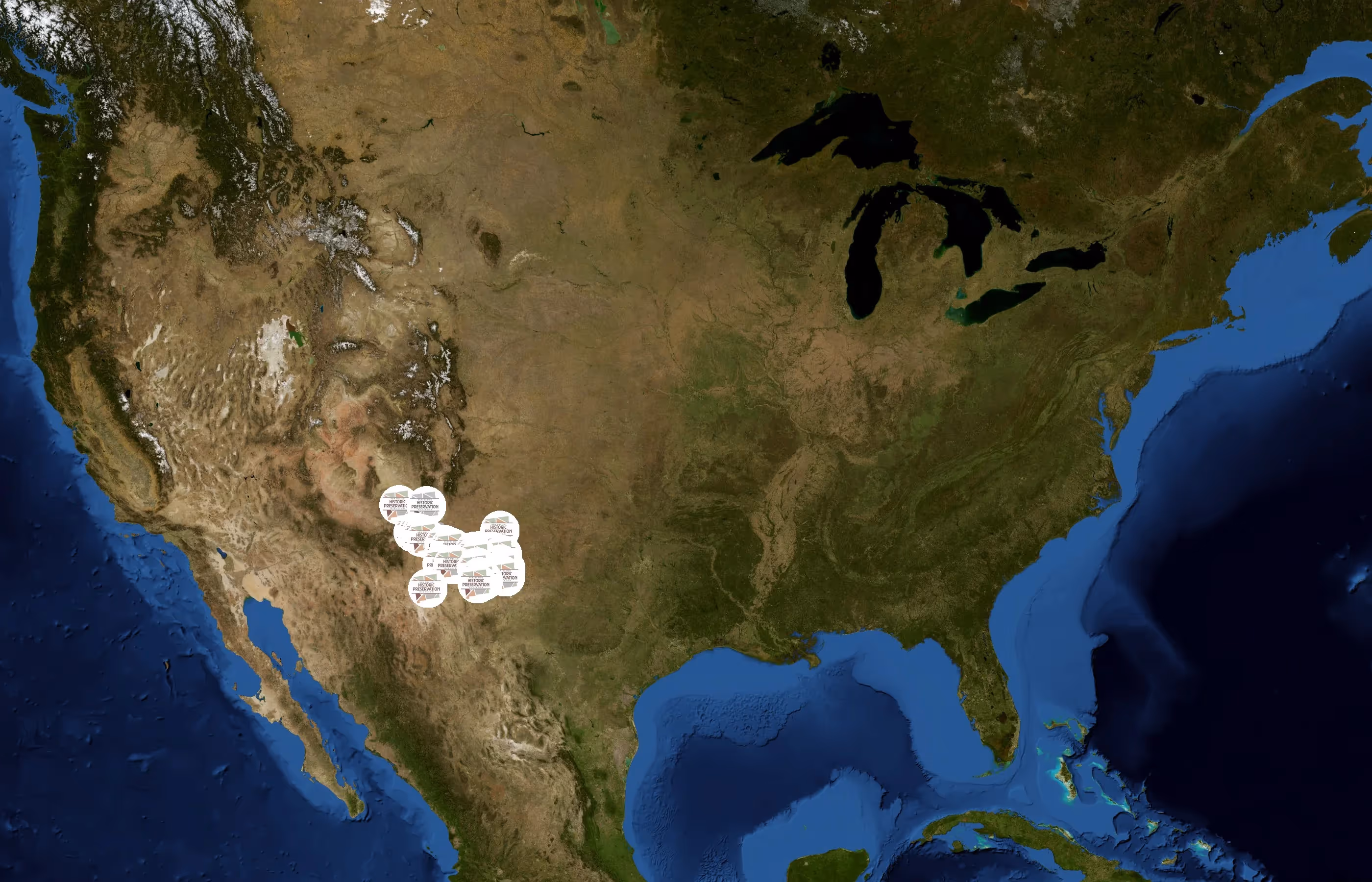 New Mexico Historic Preservation Division state distribution