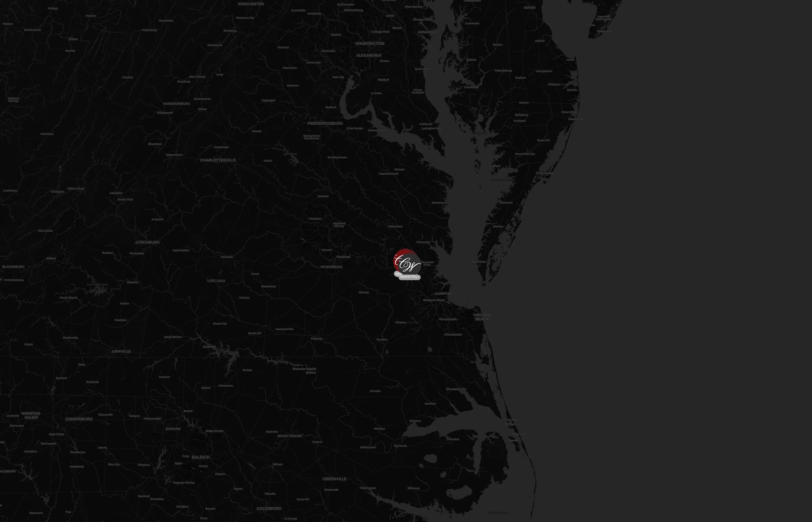 Colonial Williamsburg city distribution