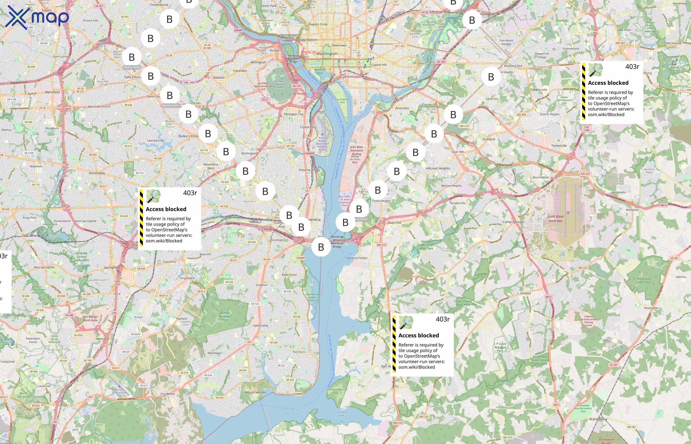 Nation's Capital Boundary Stones Committee area coverage