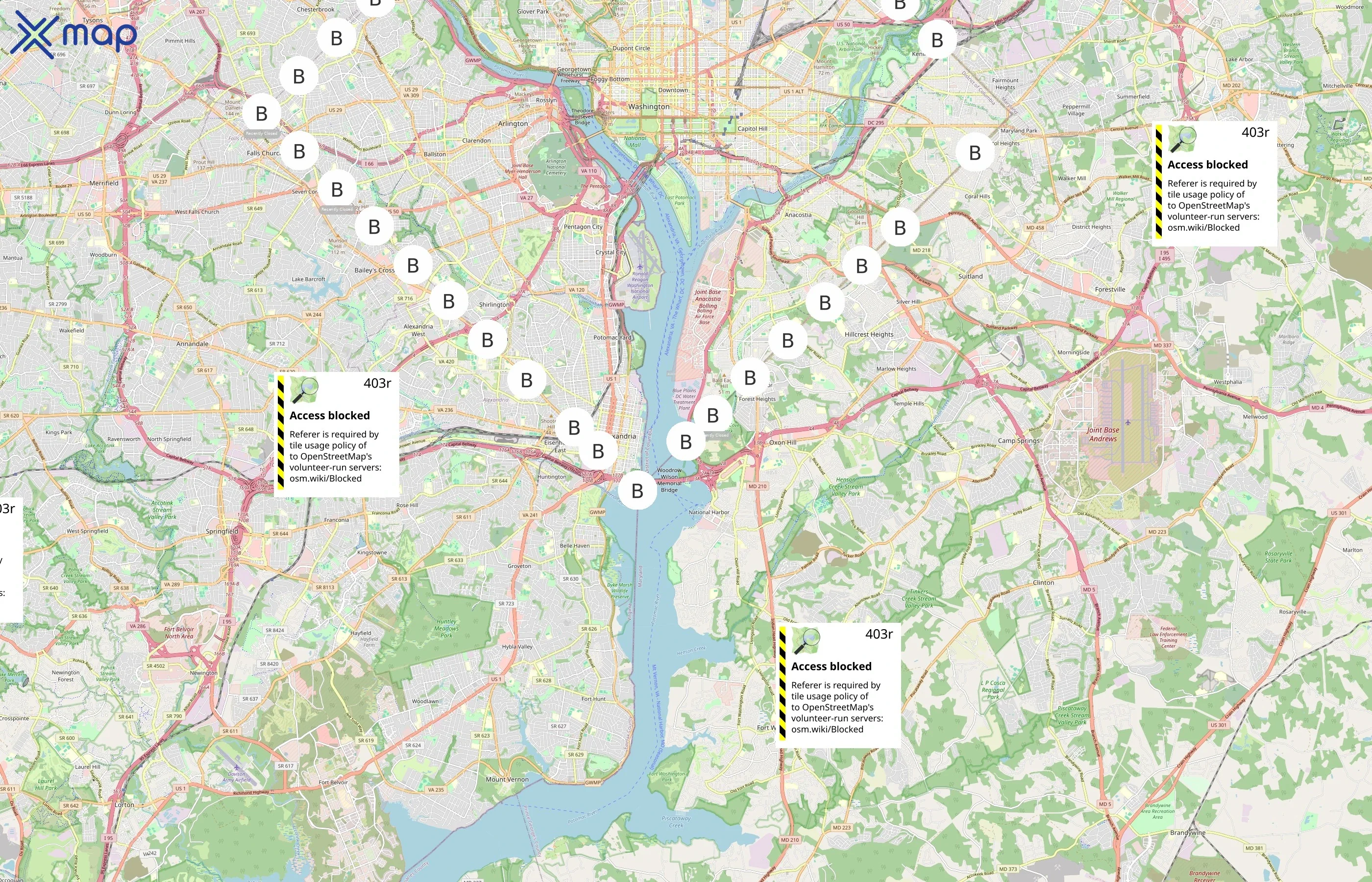 Nation's Capital Boundary Stones Committee area coverage