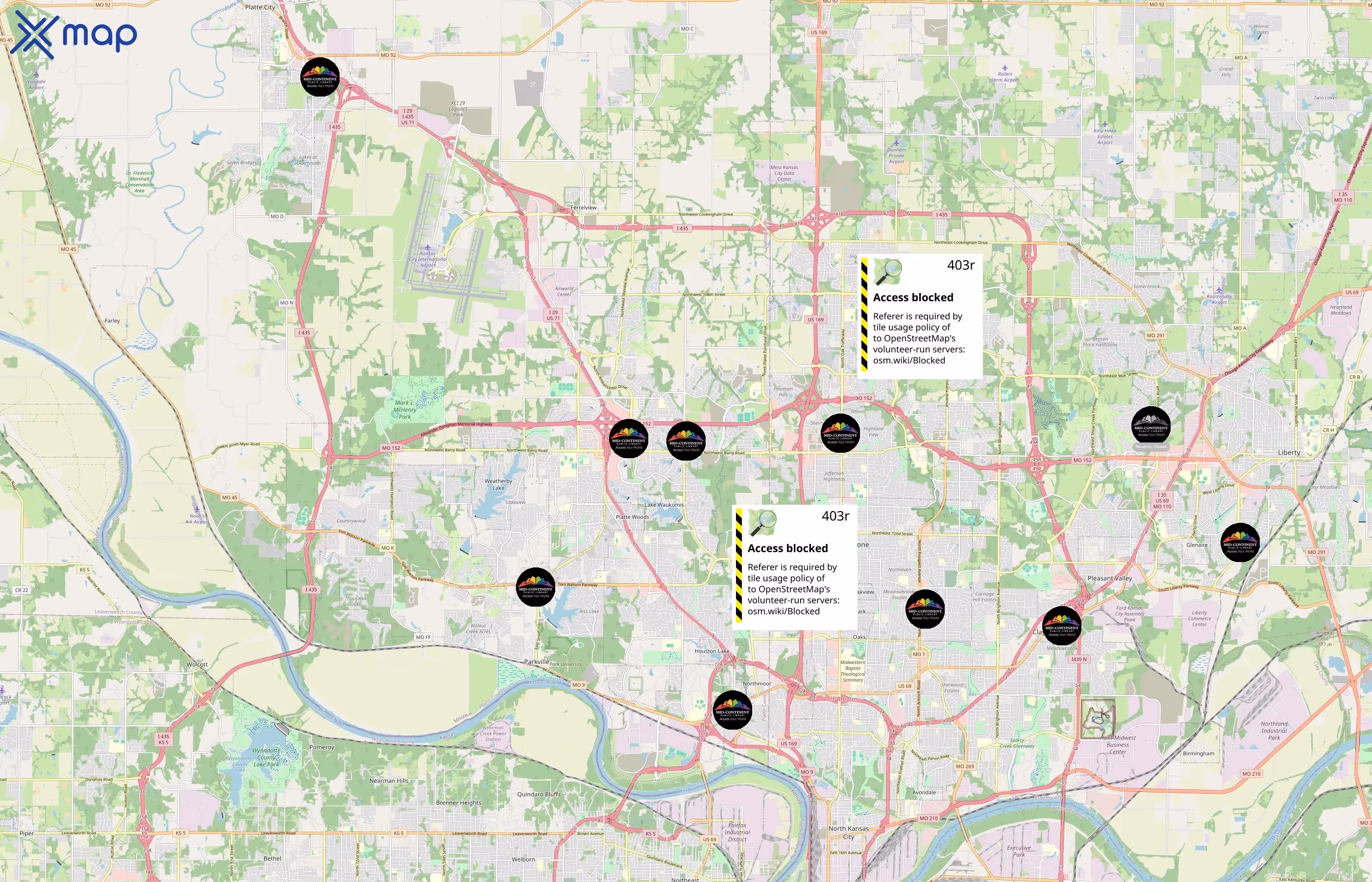 Mid-Continent Public Library area coverage