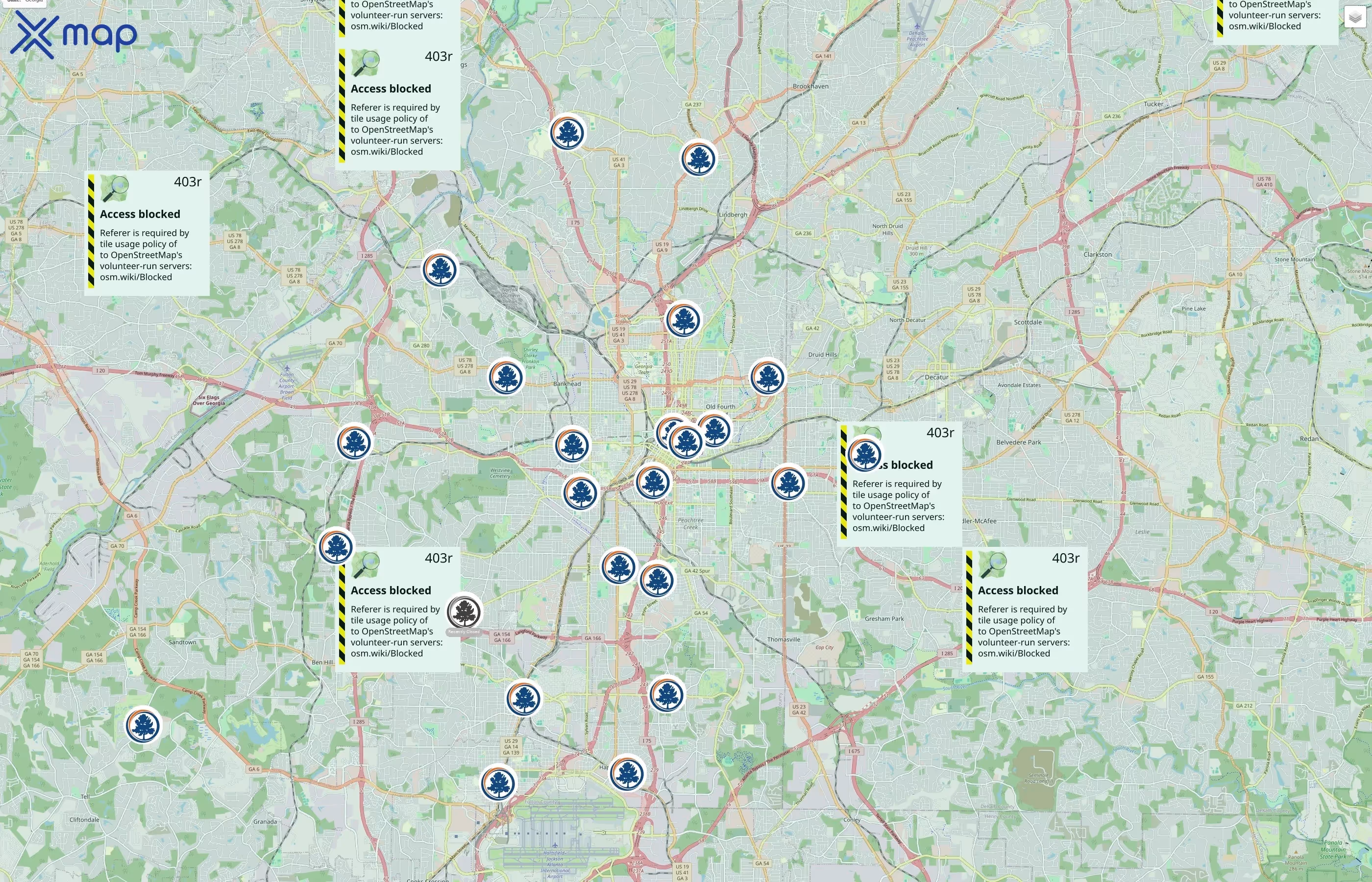 Fulton County Library System traffic data