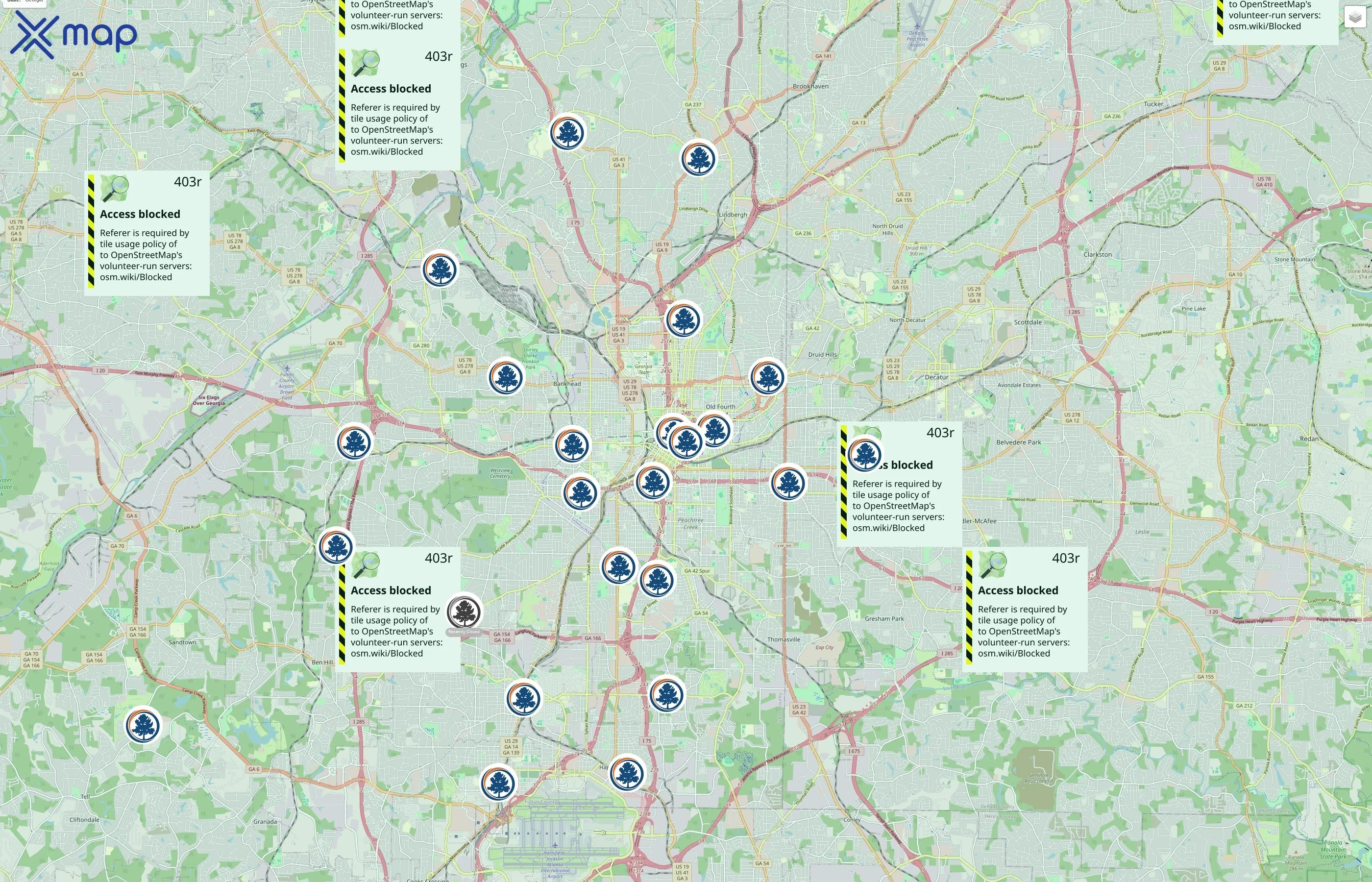 Fulton County Library System traffic data