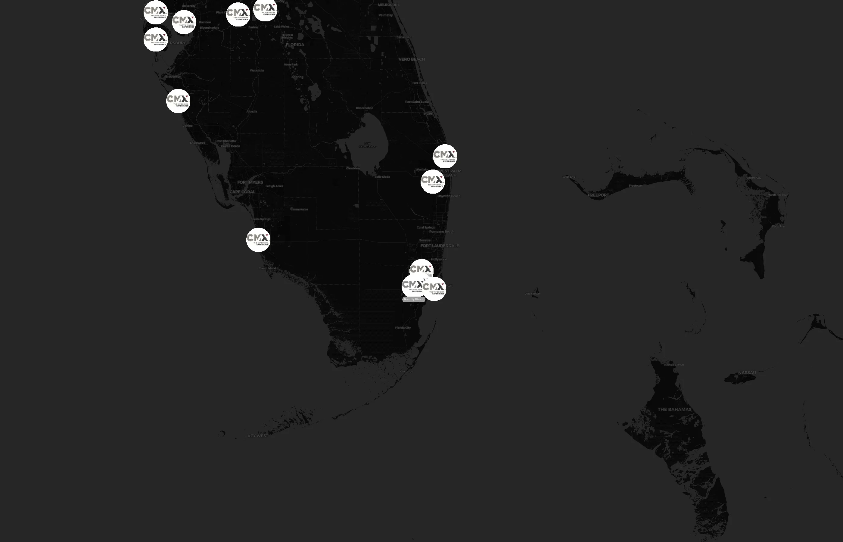 CMX Cinemas city distribution
