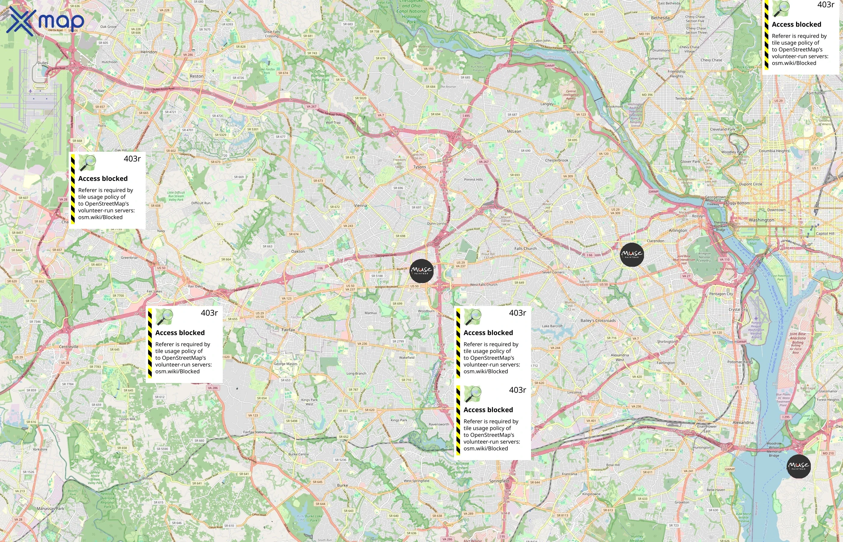 Muse Paintbar area coverage