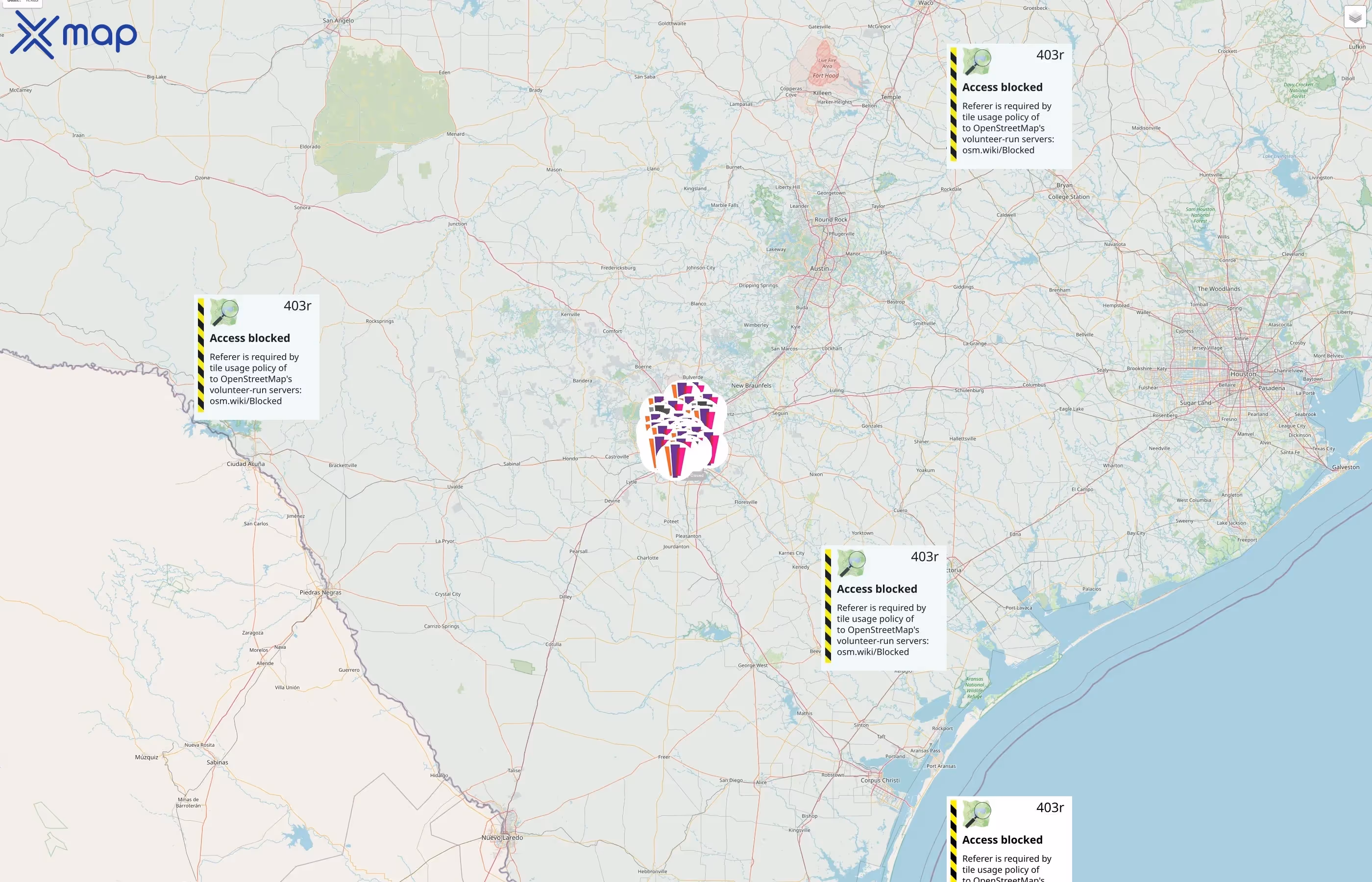 San Antonio Public Library street hotspots