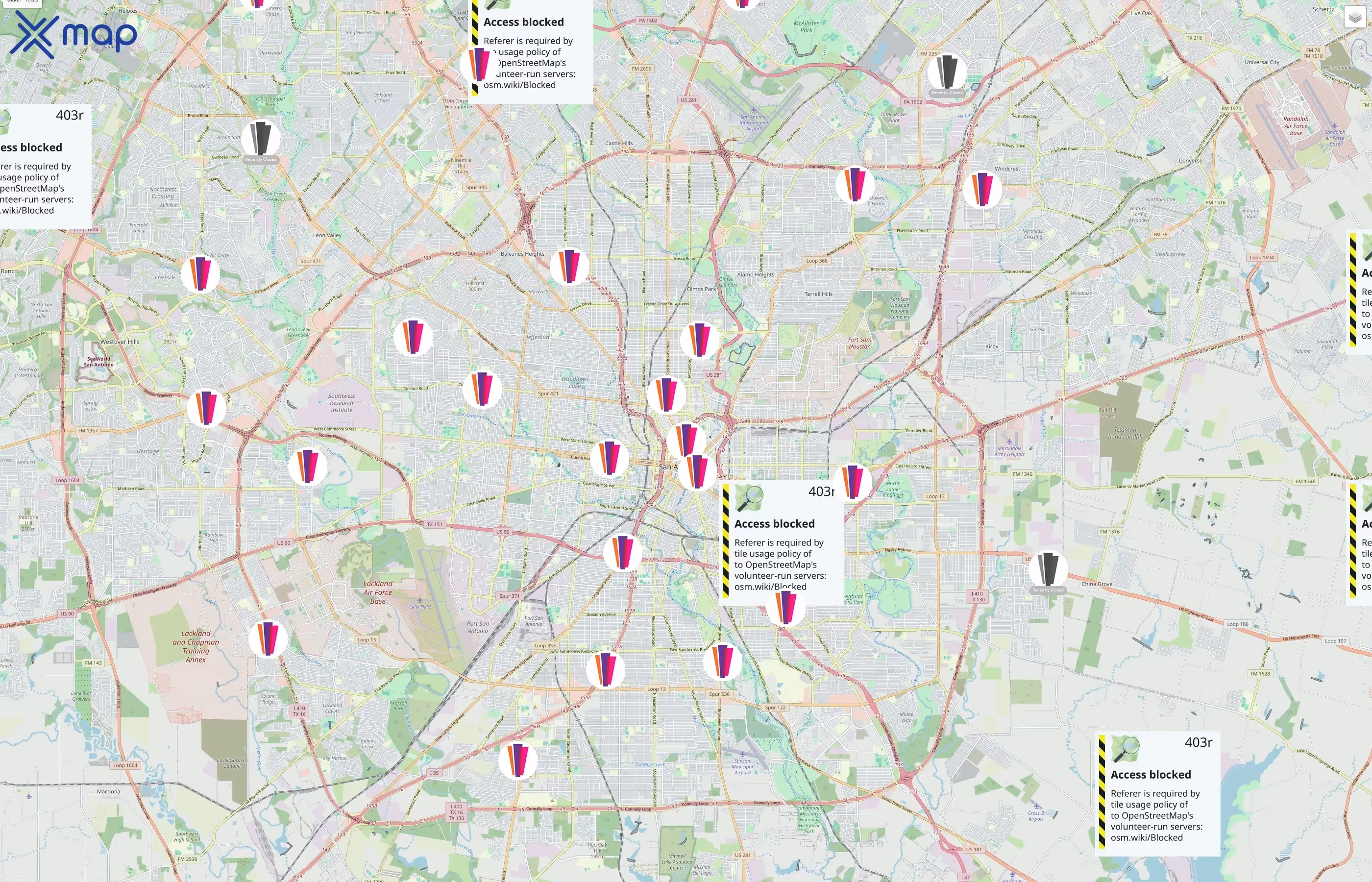 San Antonio Public Library traffic data