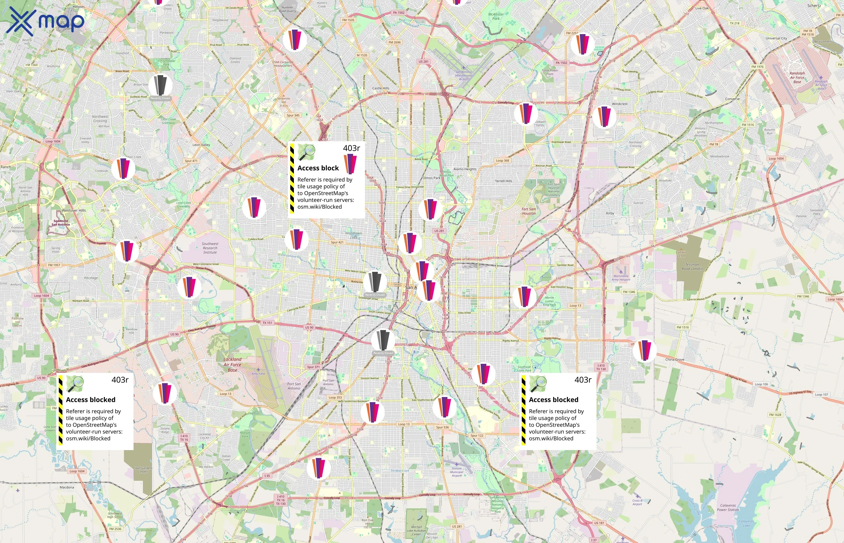 San Antonio Public Library area coverage