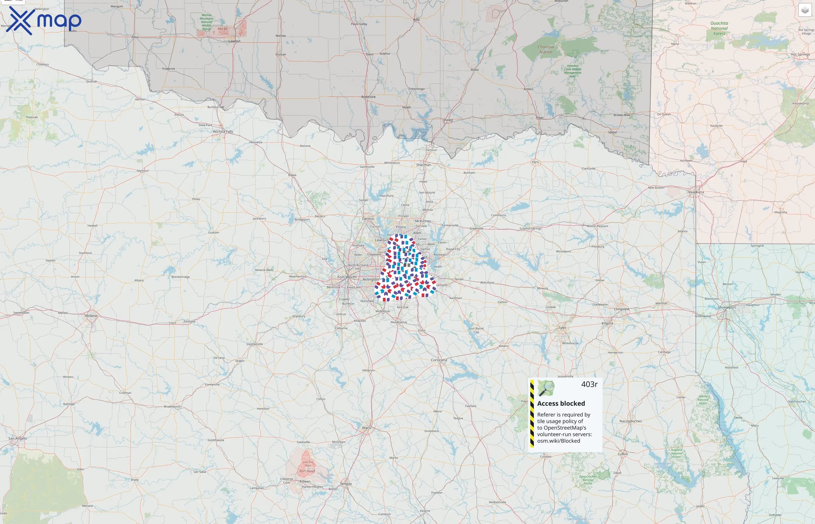 Dallas Public Library street hotspots