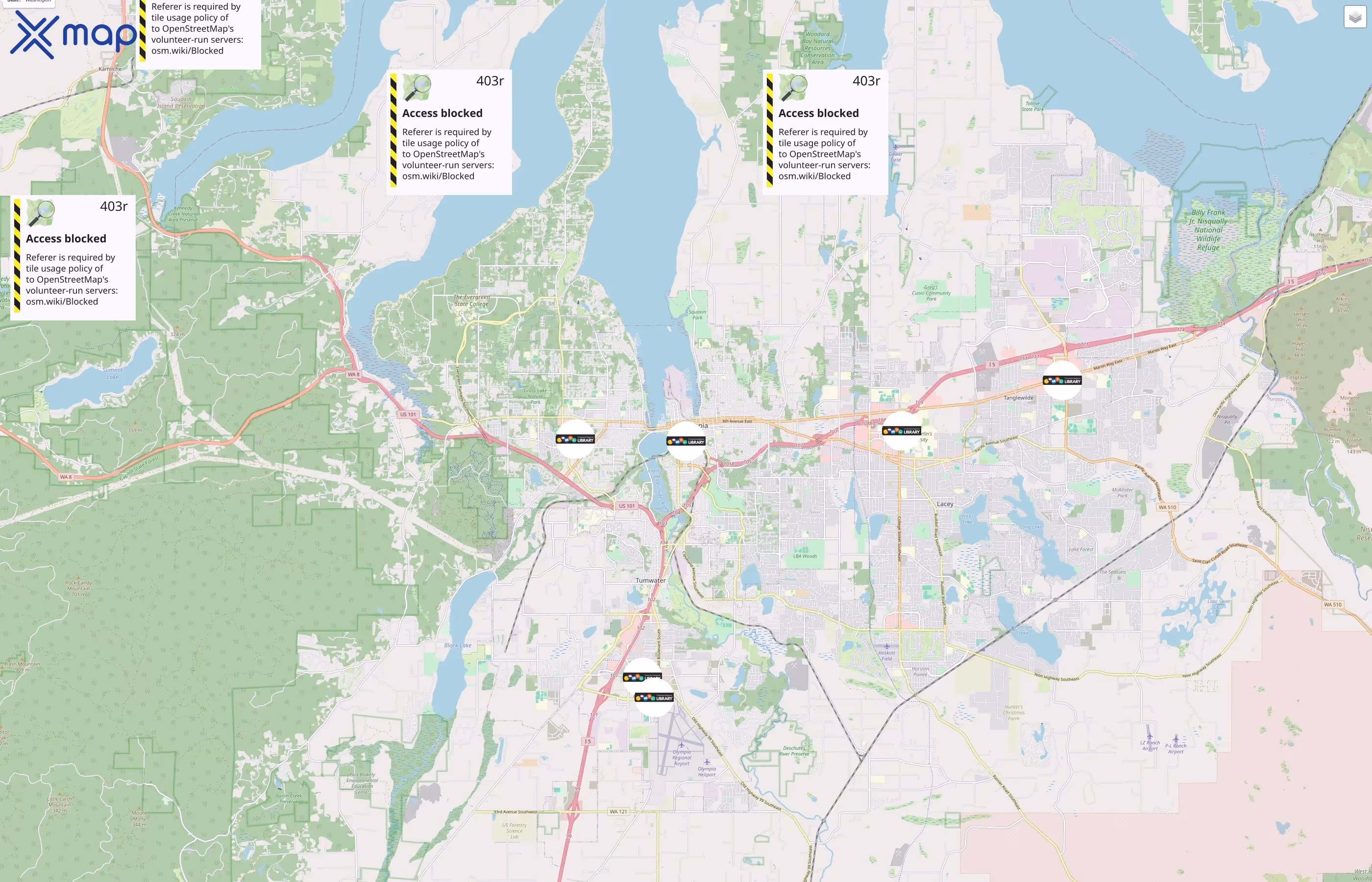 Timberland Regional Library traffic data